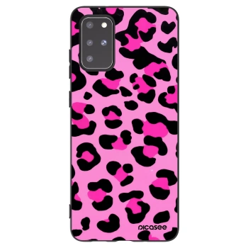 Picasee husă neagră din silicon pentru Samsung Galaxy S20+ G985F - Pink Tiger