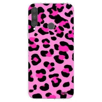 Picasee husă transparentă din silicon pentru Huawei P40 Lite E - Pink Tiger