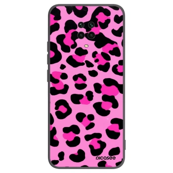 Picasee husă neagră din silicon pentru Xiaomi Redmi Note 9 Pro - Pink Tiger