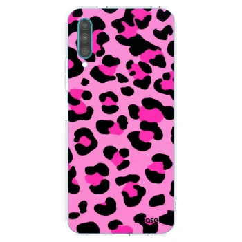Picasee husă transparentă din silicon pentru Samsung Galaxy A30s A307F - Pink Tiger