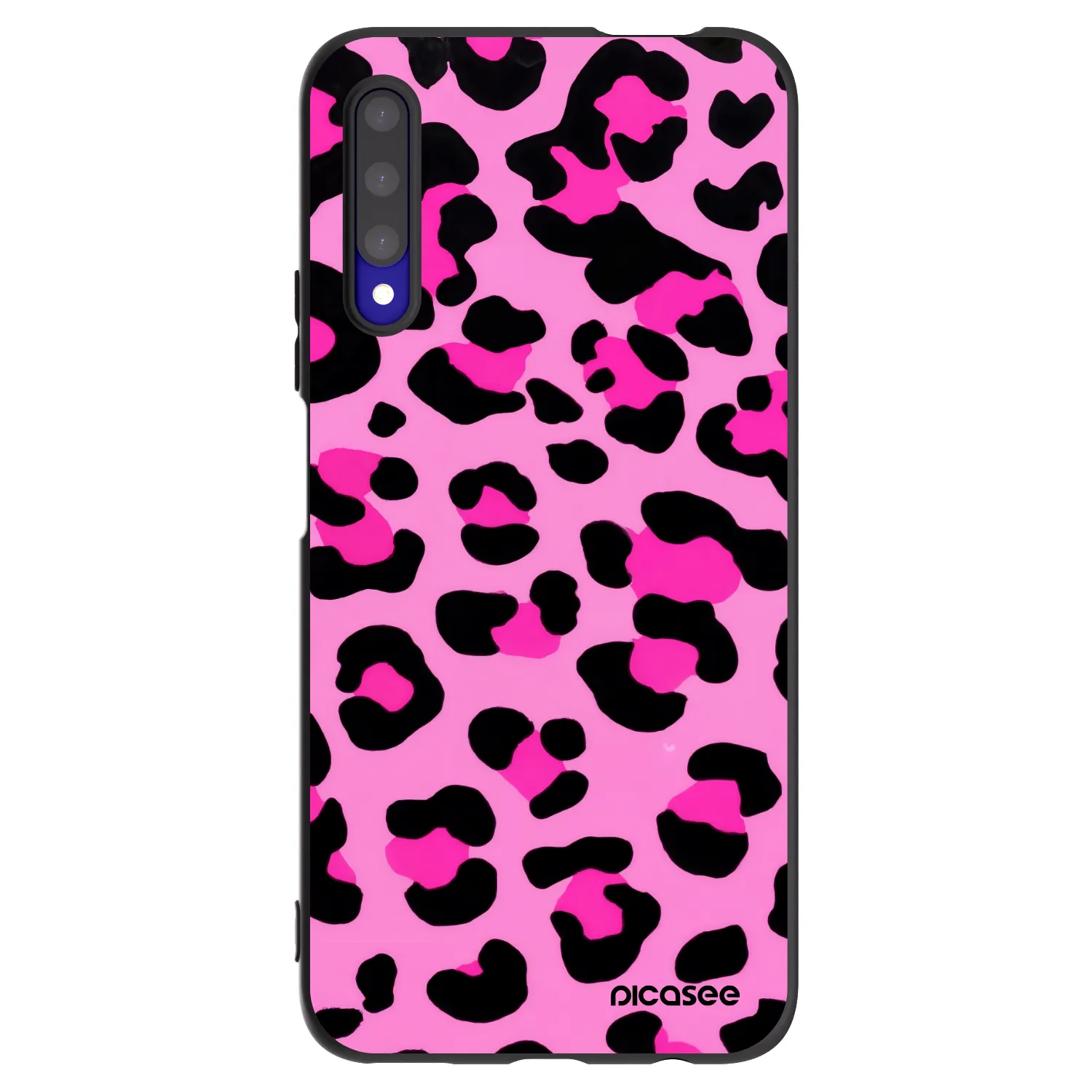 Picasee husă neagră din silicon pentru Honor 9X Pro - Pink Tiger