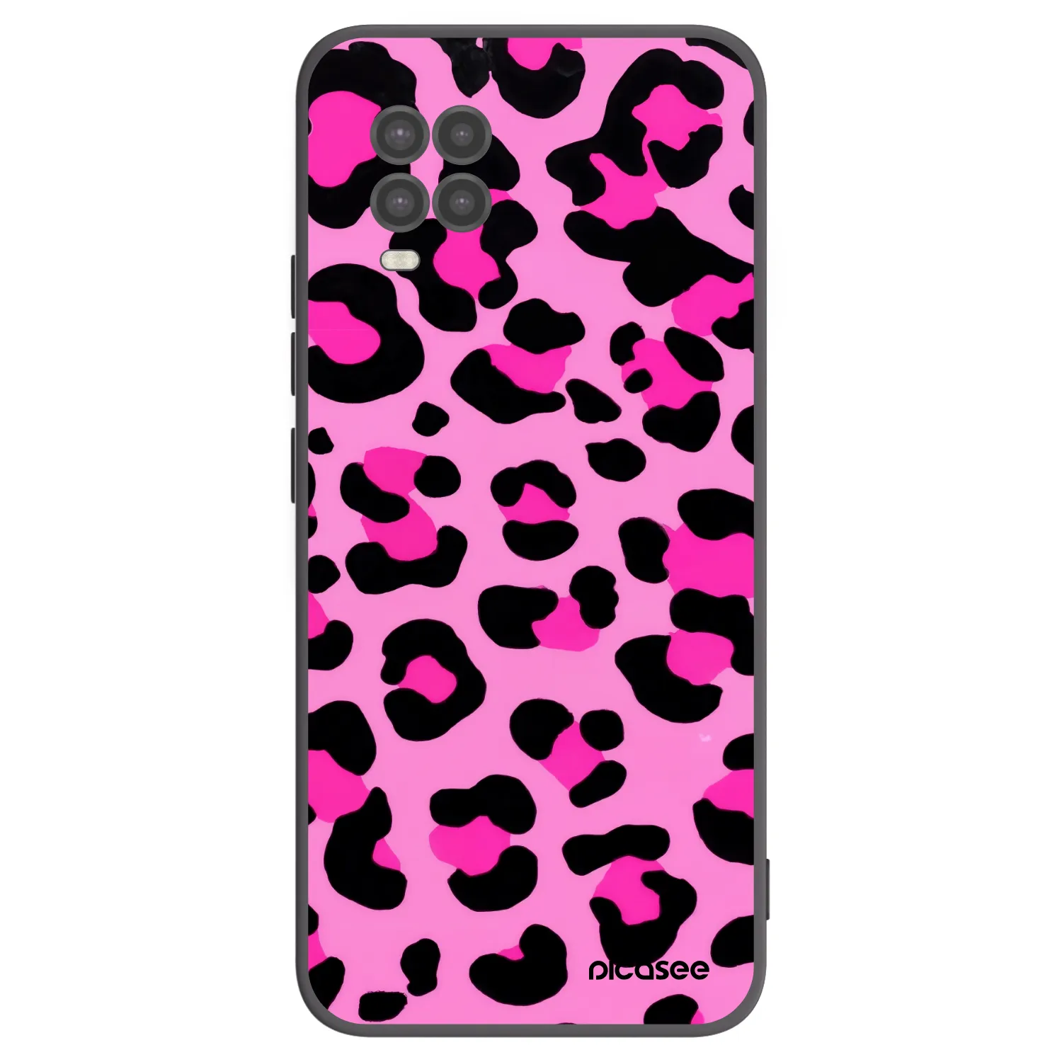 Picasee husă neagră din silicon pentru Xiaomi Mi 10 Lite - Pink Tiger