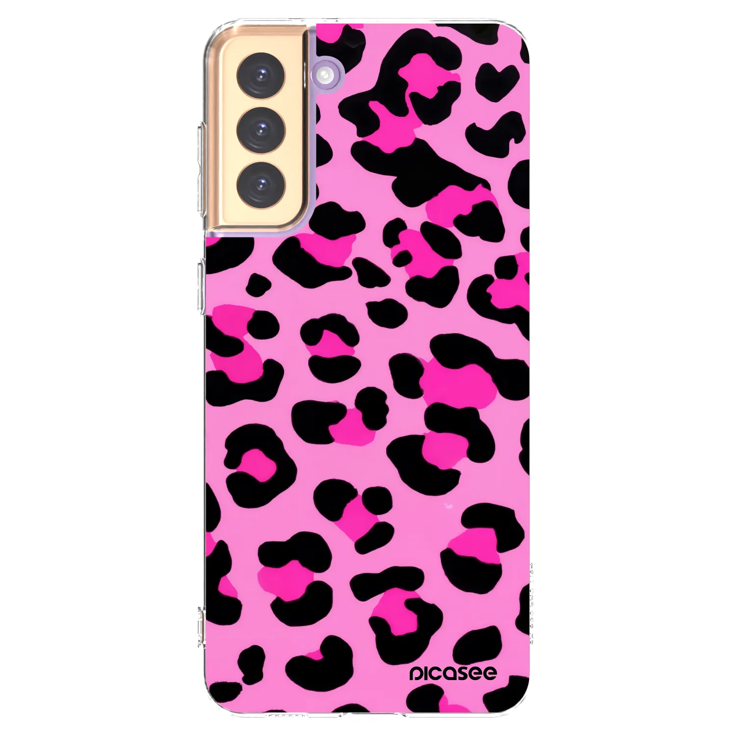 Picasee husă transparentă din silicon pentru Samsung Galaxy S21+ 5G G996F - Pink Tiger