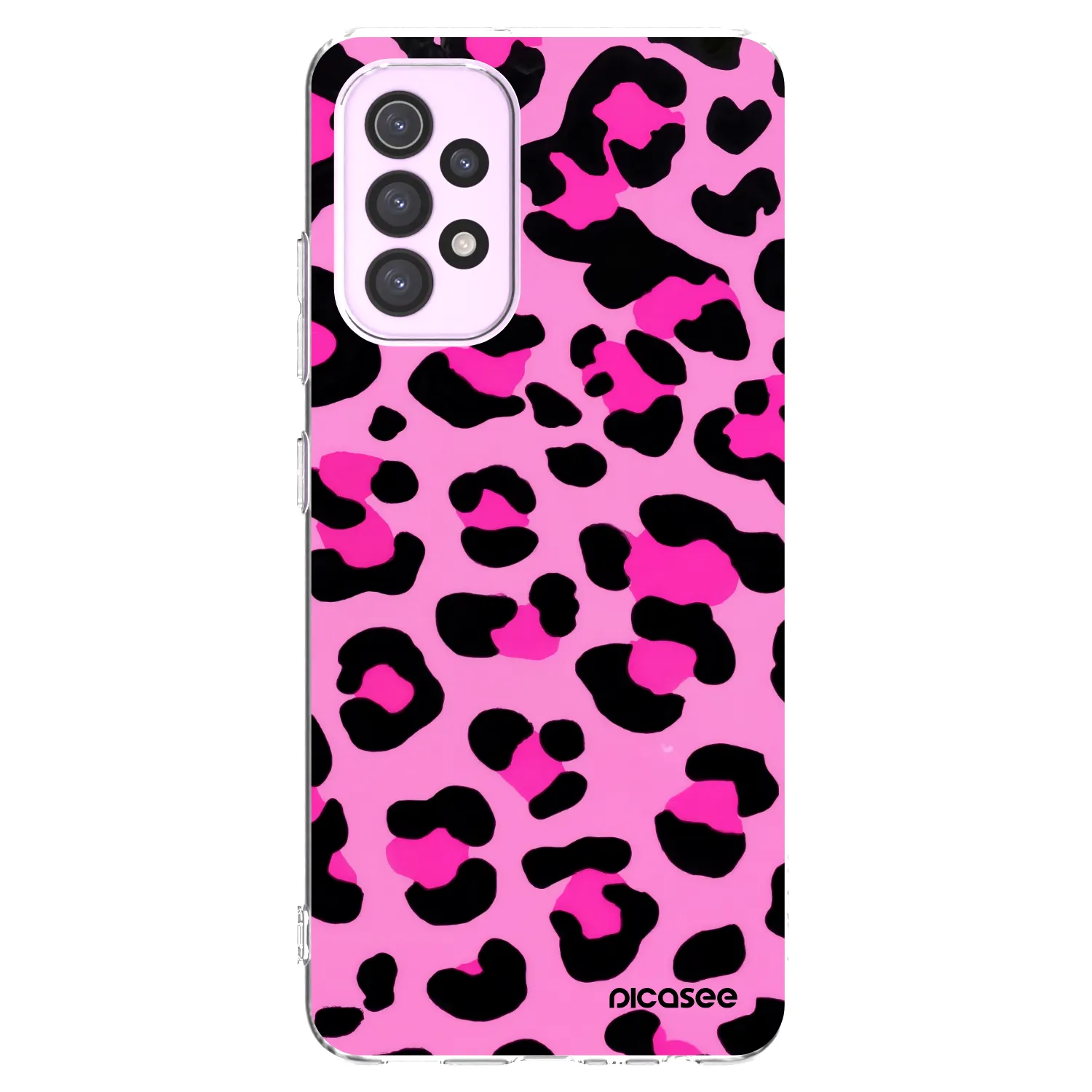 Picasee husă transparentă din silicon pentru Samsung Galaxy A32 5G A326B - Pink Tiger
