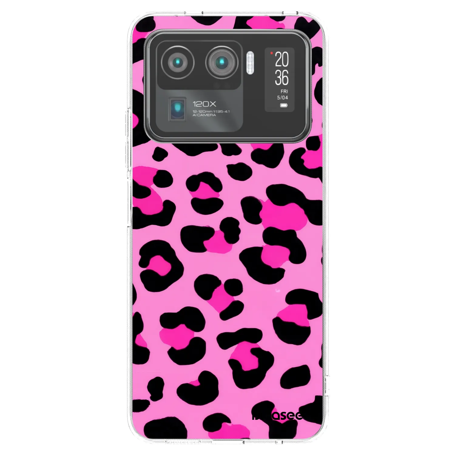 Picasee husă transparentă din silicon pentru Xiaomi Mi 11 Ultra - Pink Tiger