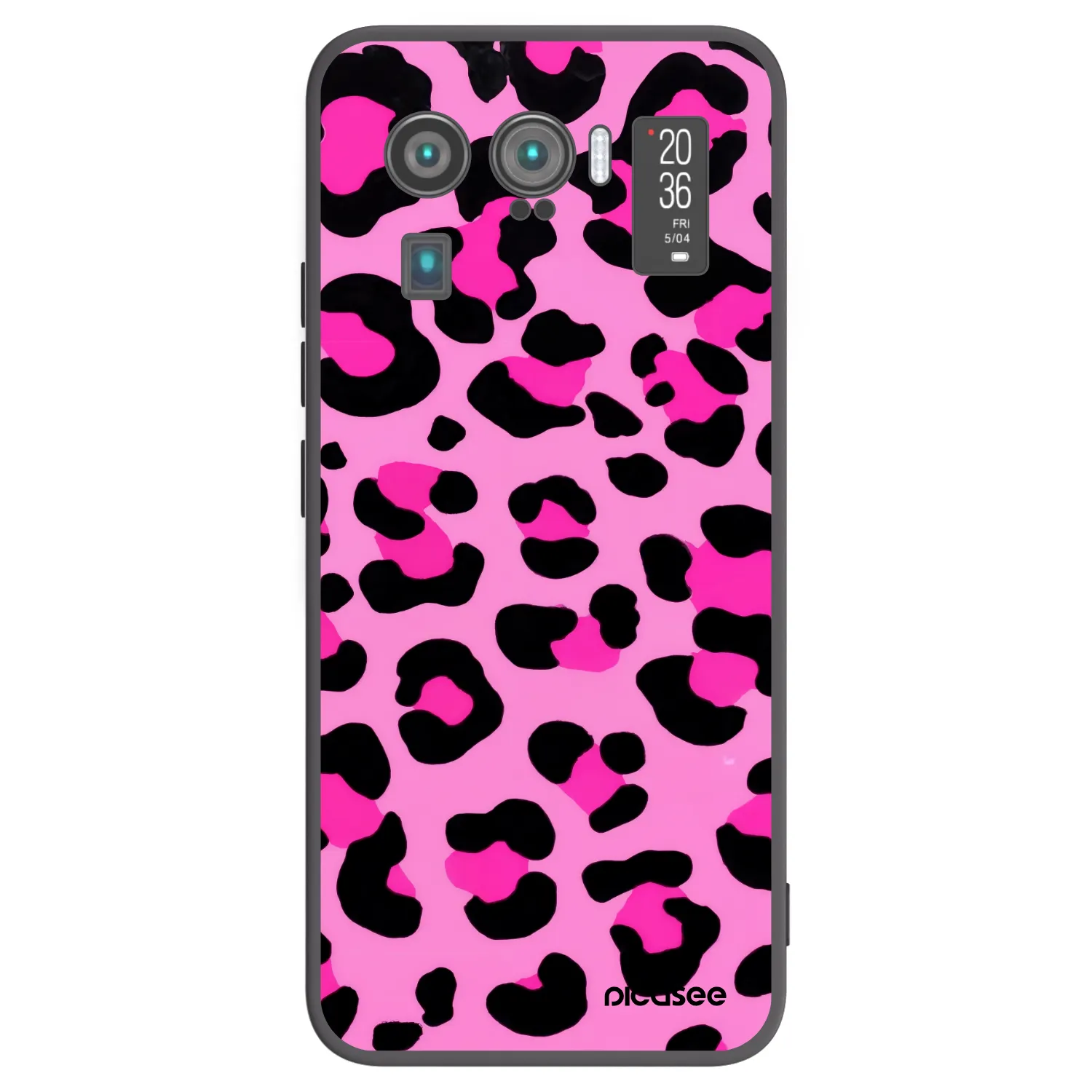 Picasee husă neagră din silicon pentru Xiaomi Mi 11 Ultra - Pink Tiger