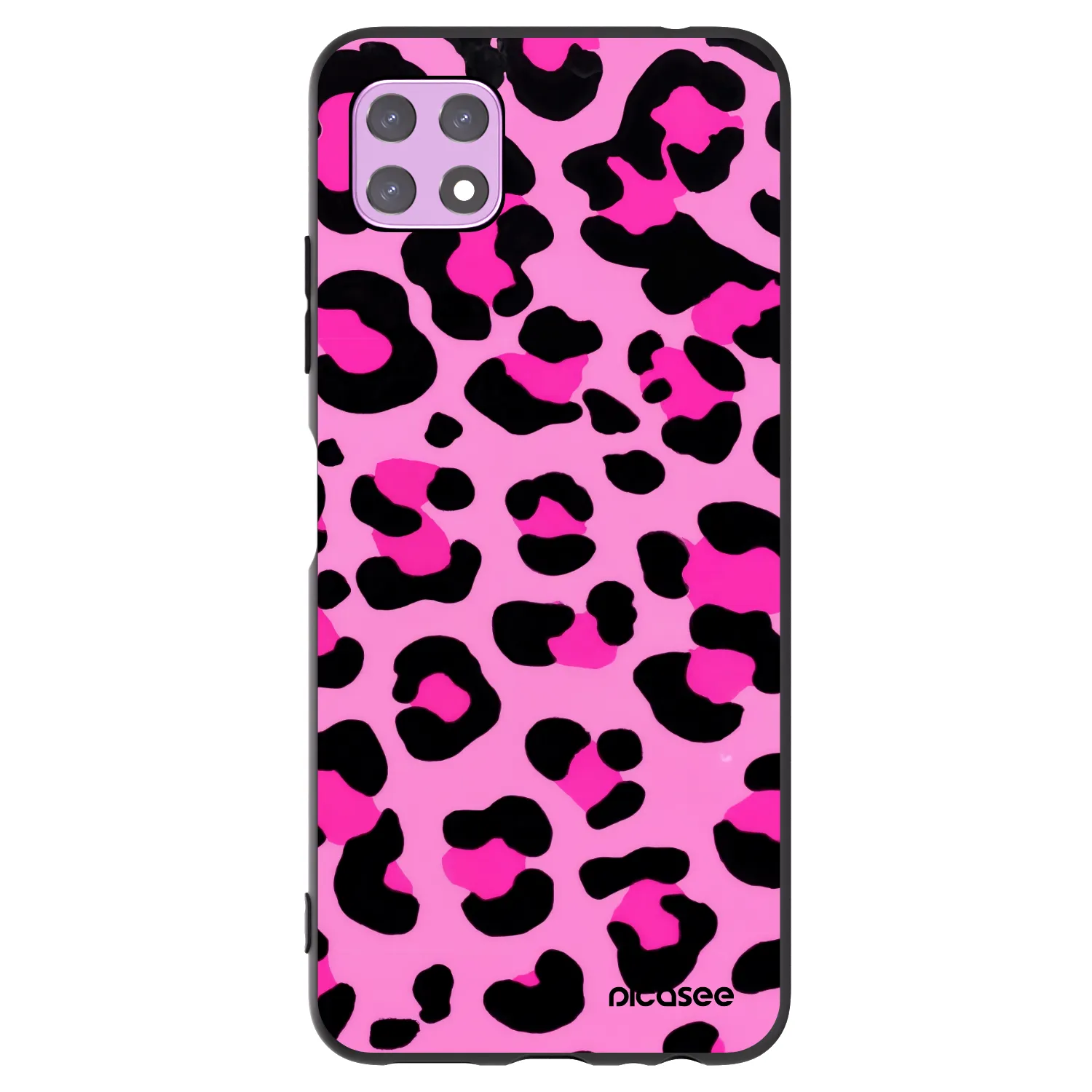 Picasee husă neagră din silicon pentru Samsung Galaxy A22 A226B 5G - Pink Tiger