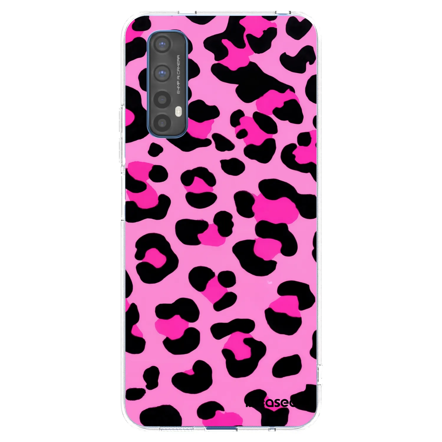 Picasee husă transparentă din silicon pentru Realme 7 - Pink Tiger
