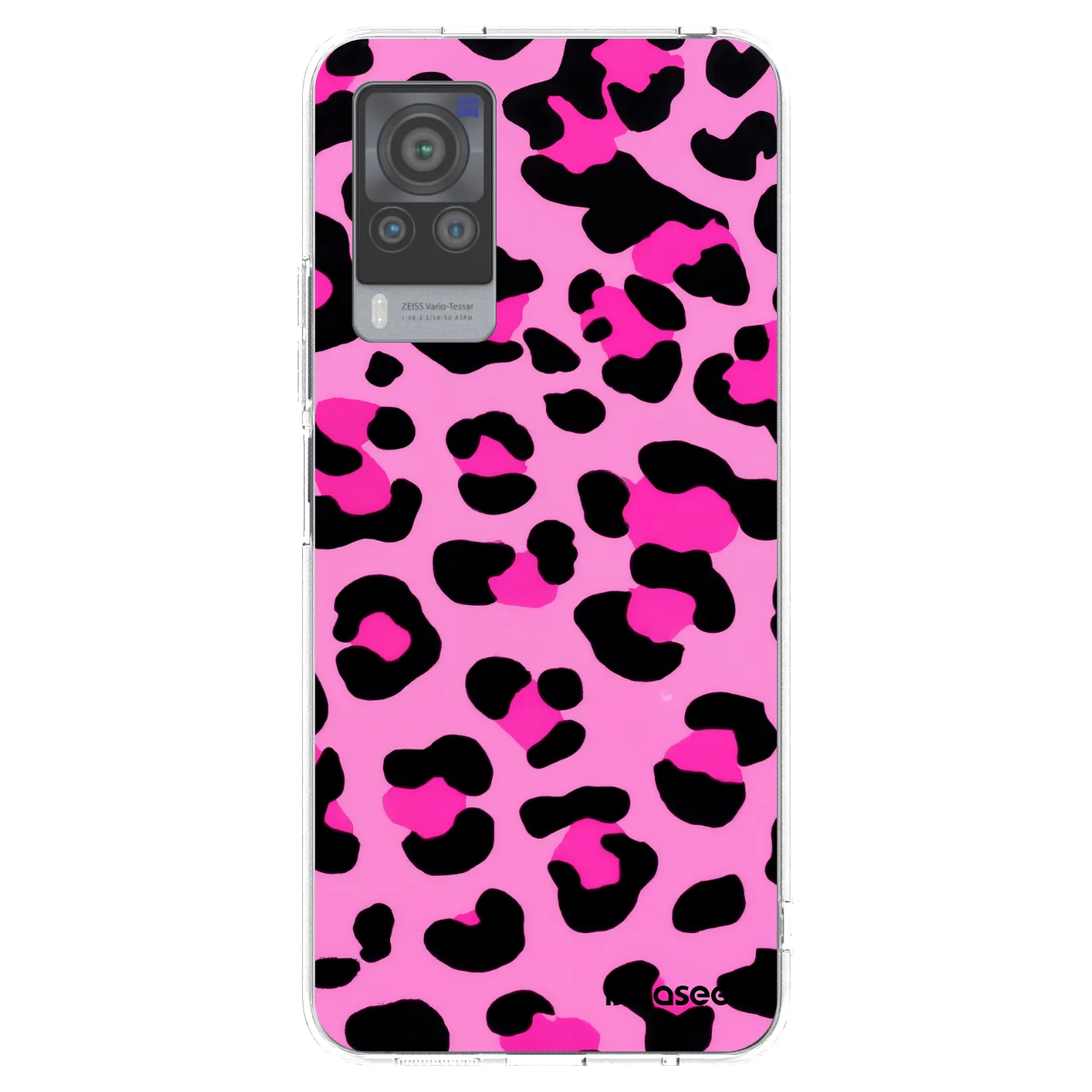 Picasee husă transparentă din silicon pentru Vivo X60 Pro 5G - Pink Tiger