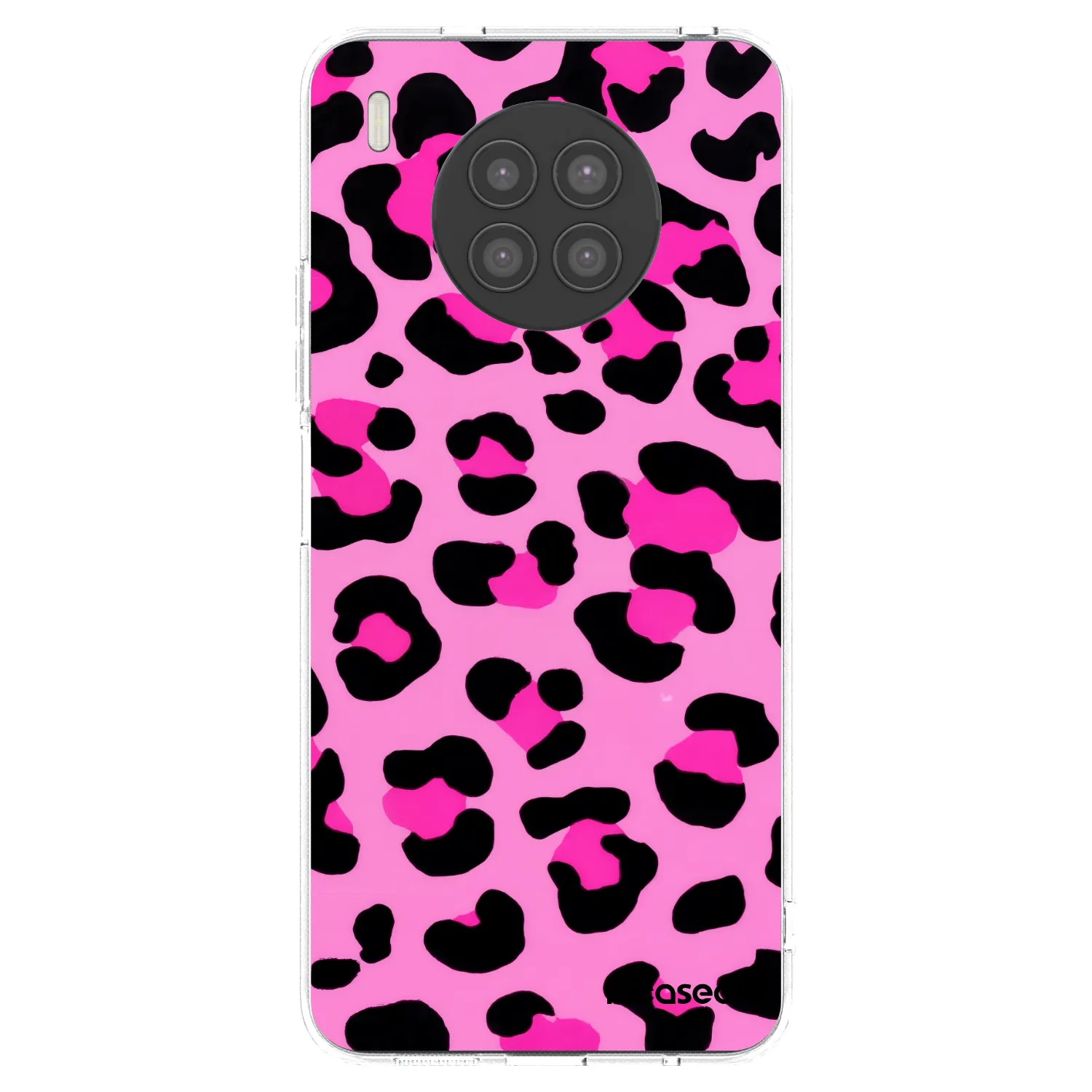 Picasee husă transparentă din silicon pentru Huawei Nova 8i - Pink Tiger