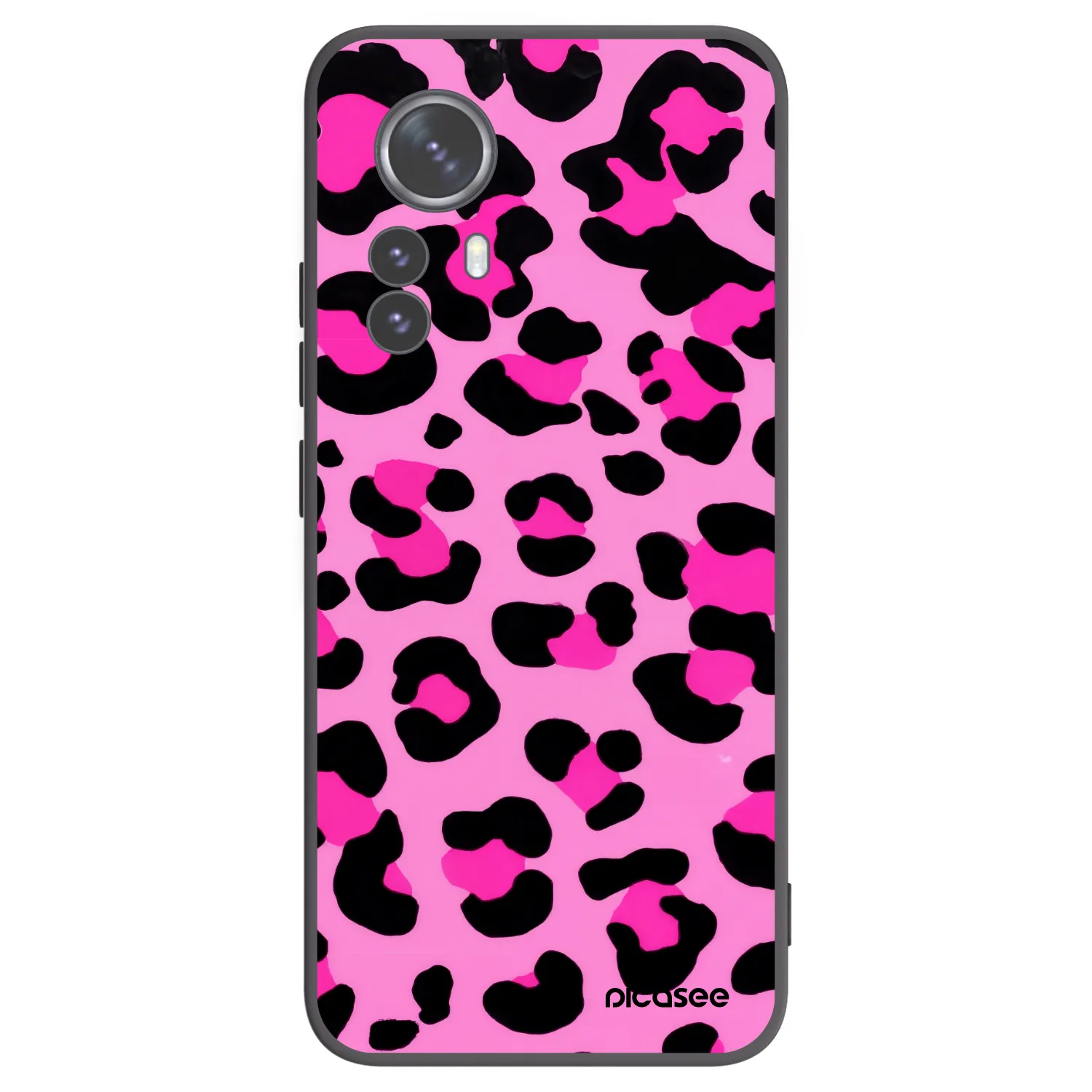 Picasee husă neagră din silicon pentru Xiaomi 12 Pro - Pink Tiger