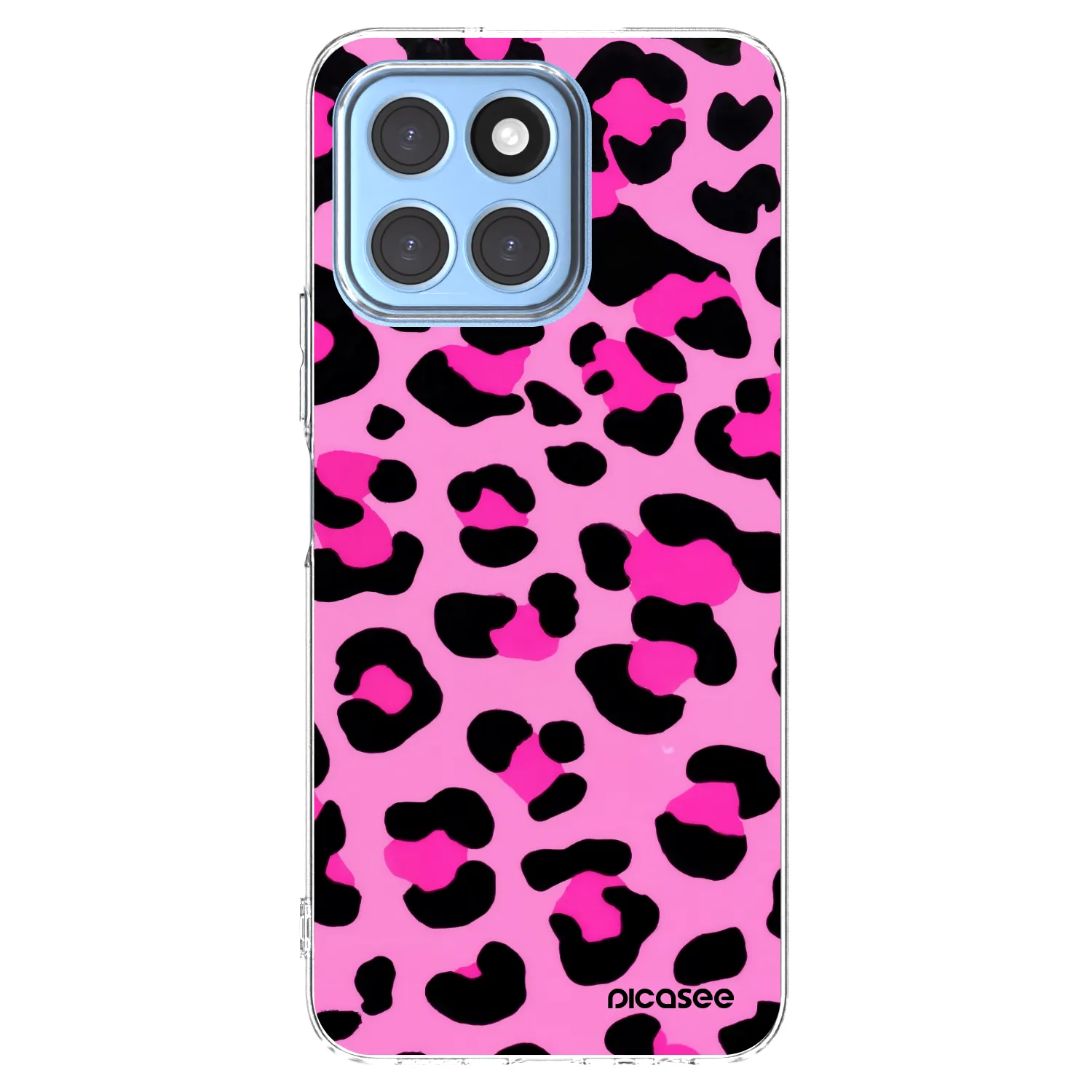 Picasee husă transparentă din silicon pentru Honor X6 - Pink Tiger