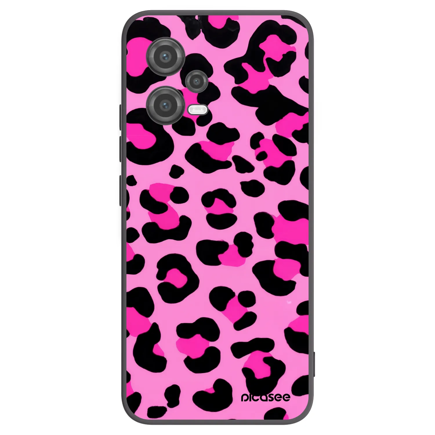 Picasee husă neagră din silicon pentru Xiaomi Poco X5 - Pink Tiger