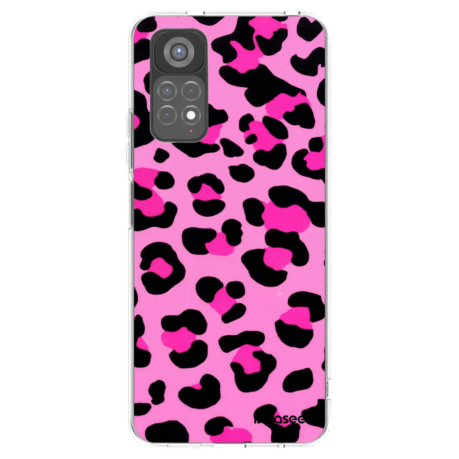 Picasee husă transparentă din silicon pentru Xiaomi Redmi Note 11S 5G - Pink Tiger