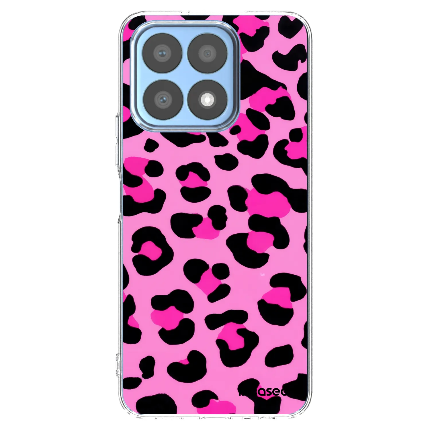 Picasee husă transparentă din silicon pentru Honor X8a - Pink Tiger