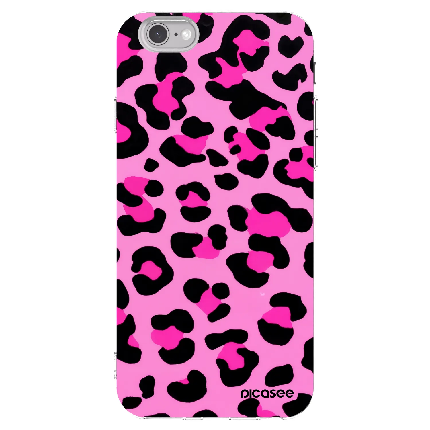 Picasee husă transparentă din silicon pentru Apple iPhone 6/6S - Pink Tiger