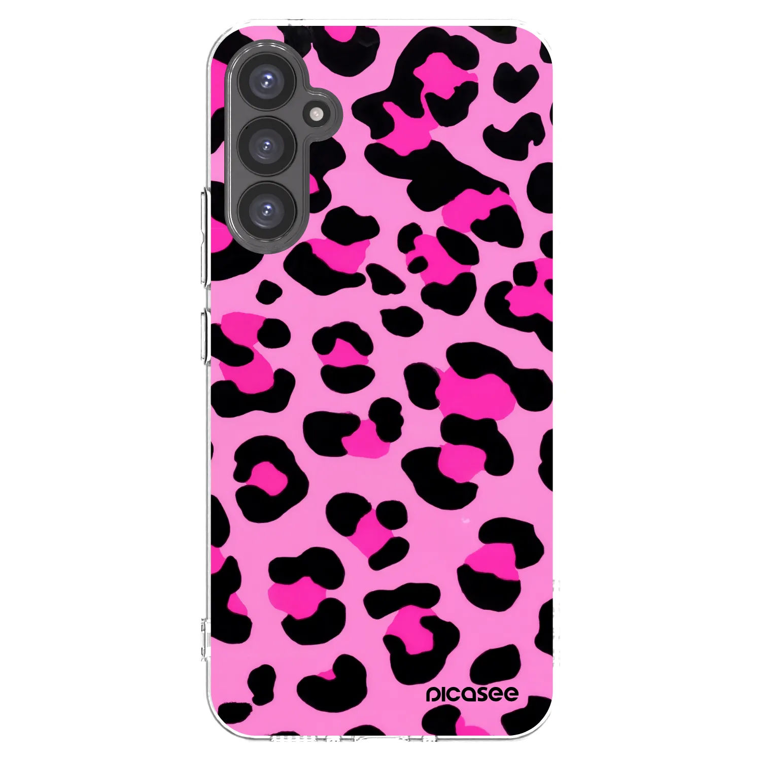 Picasee husă transparentă din silicon pentru Samsung Galaxy A34 5G A346B - Pink Tiger