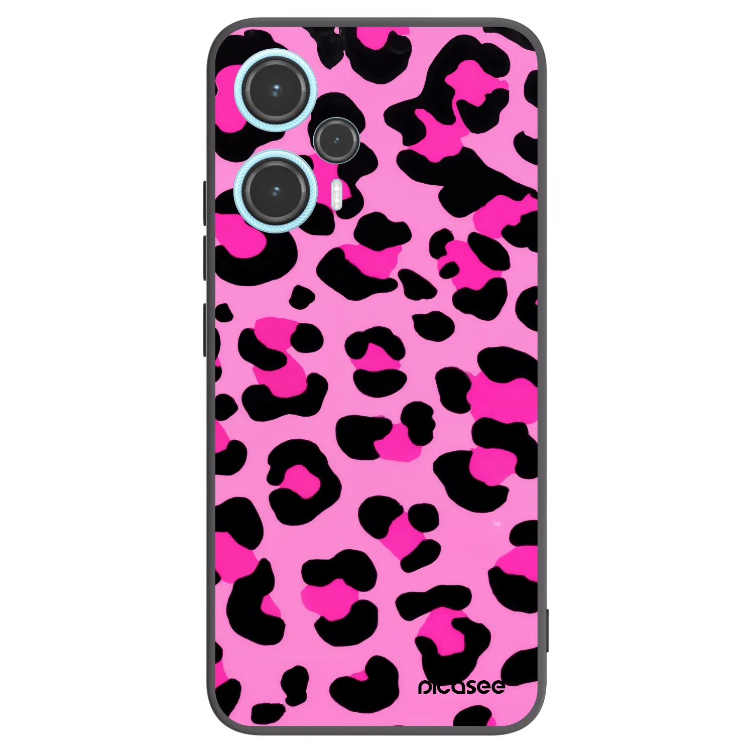 Picasee husă neagră din silicon pentru Xiaomi Poco F5 - Pink Tiger