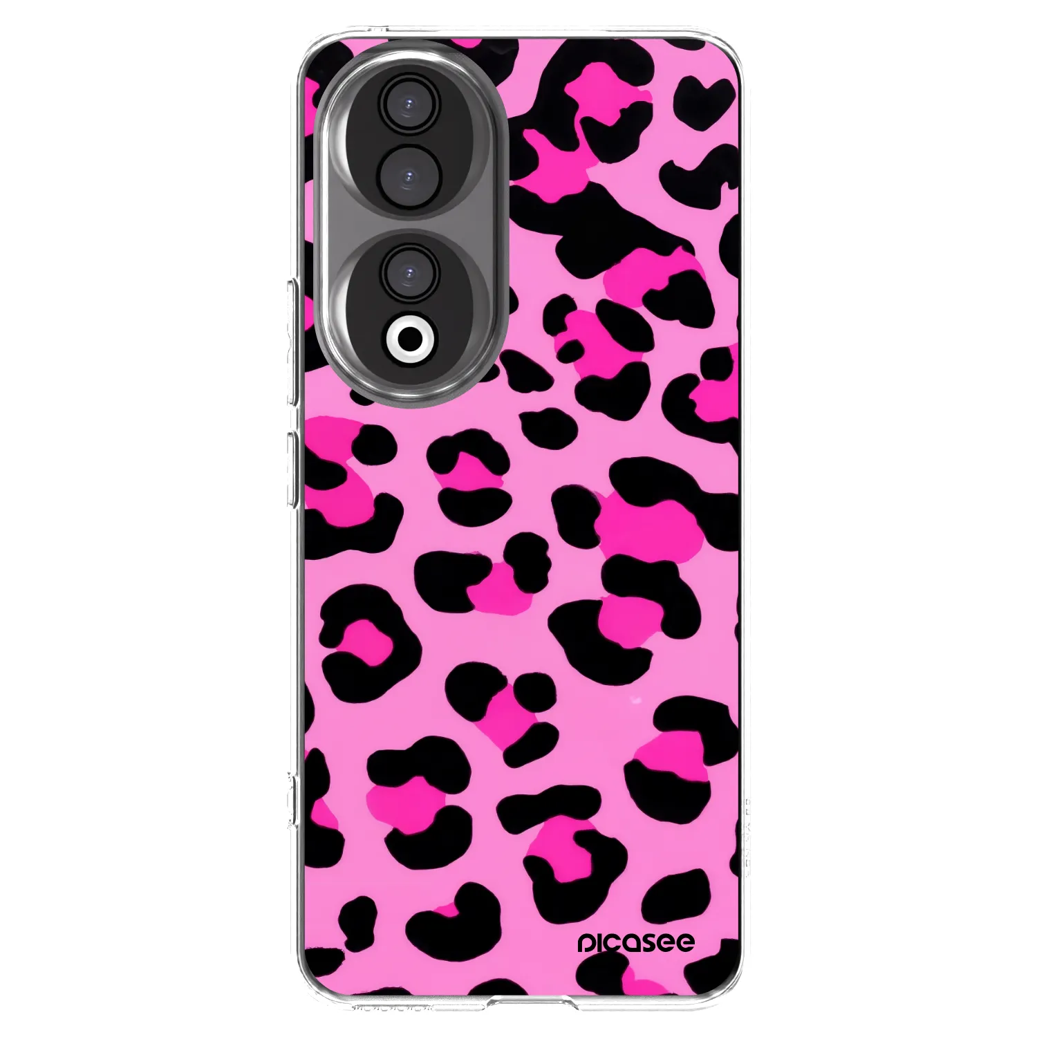 Picasee husă transparentă din silicon pentru Honor 90 5G - Pink Tiger