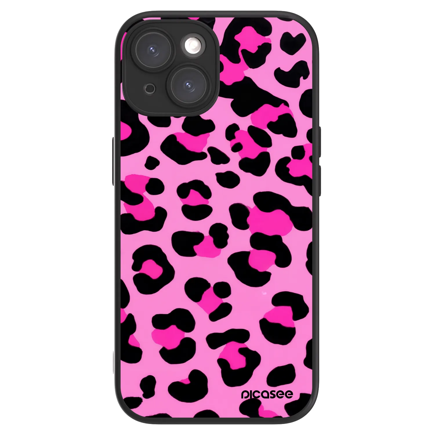 Picasee ULTIMATE CASE MagSafe pentru Apple iPhone 15 - Pink Tiger