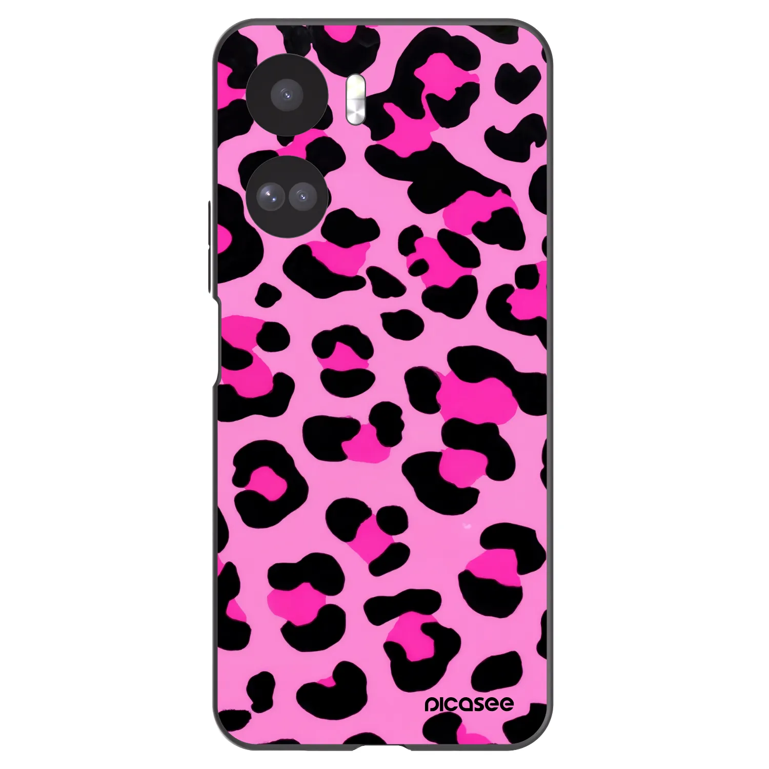 Picasee husă neagră din silicon pentru Honor 90 Lite 5G - Pink Tiger