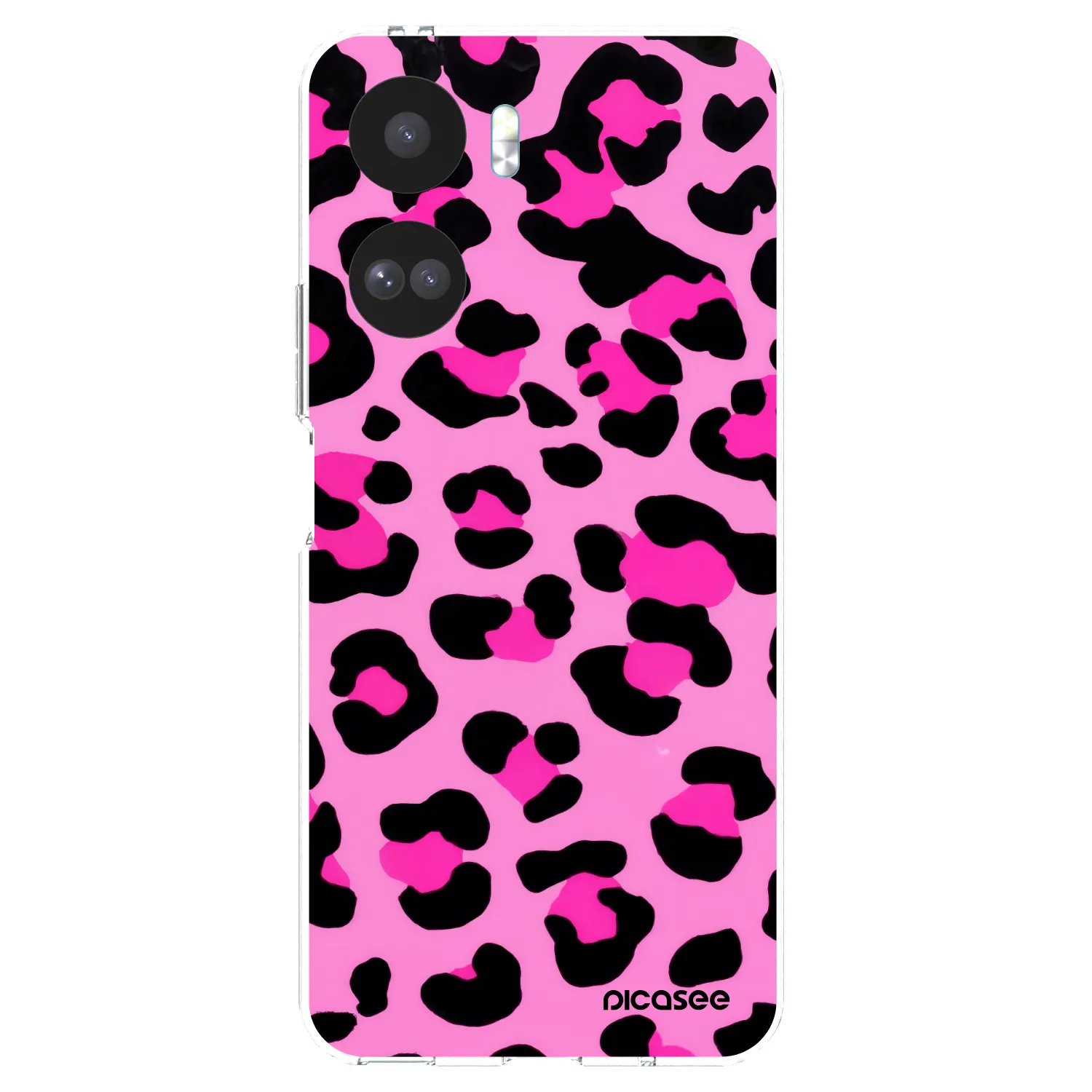 Picasee husă transparentă din silicon pentru Honor 90 Lite 5G - Pink Tiger