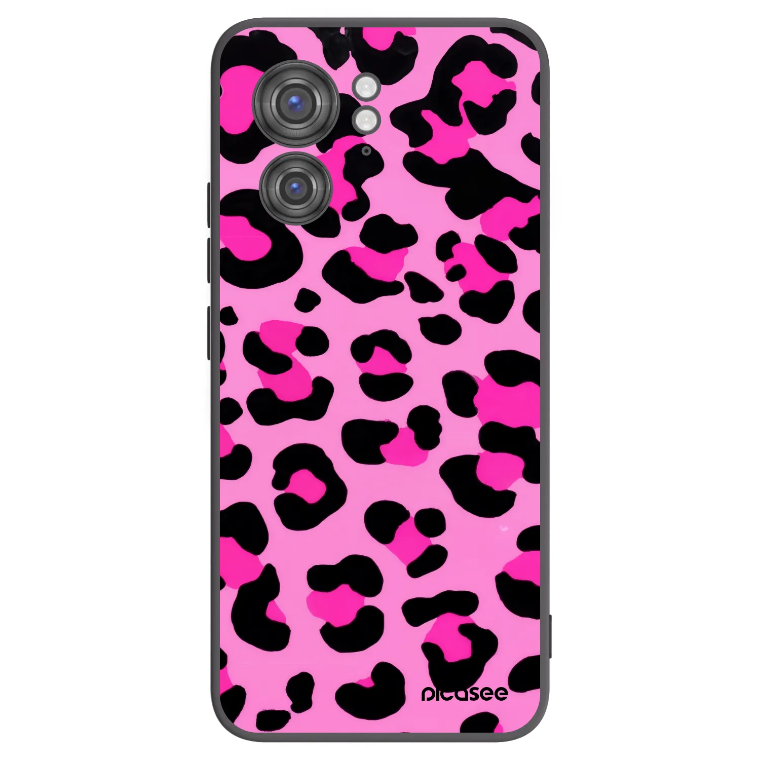 Picasee husă neagră din silicon pentru Motorola Edge 40 - Pink Tiger