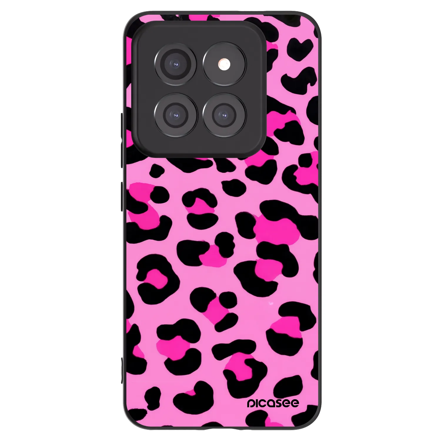 Picasee husă neagră din silicon pentru Xiaomi 14 Pro - Pink Tiger