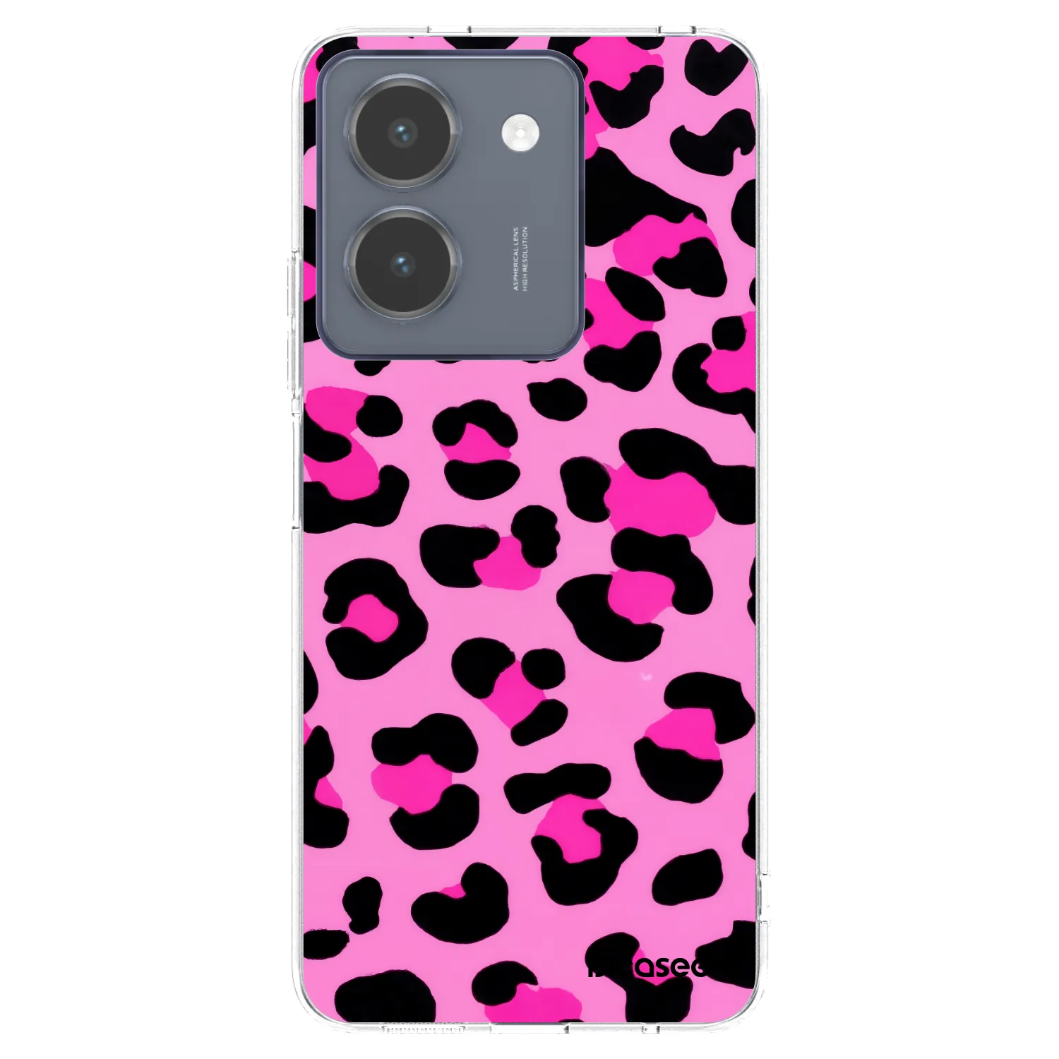 Picasee husă transparentă din silicon pentru Vivo Y36 4G - Pink Tiger