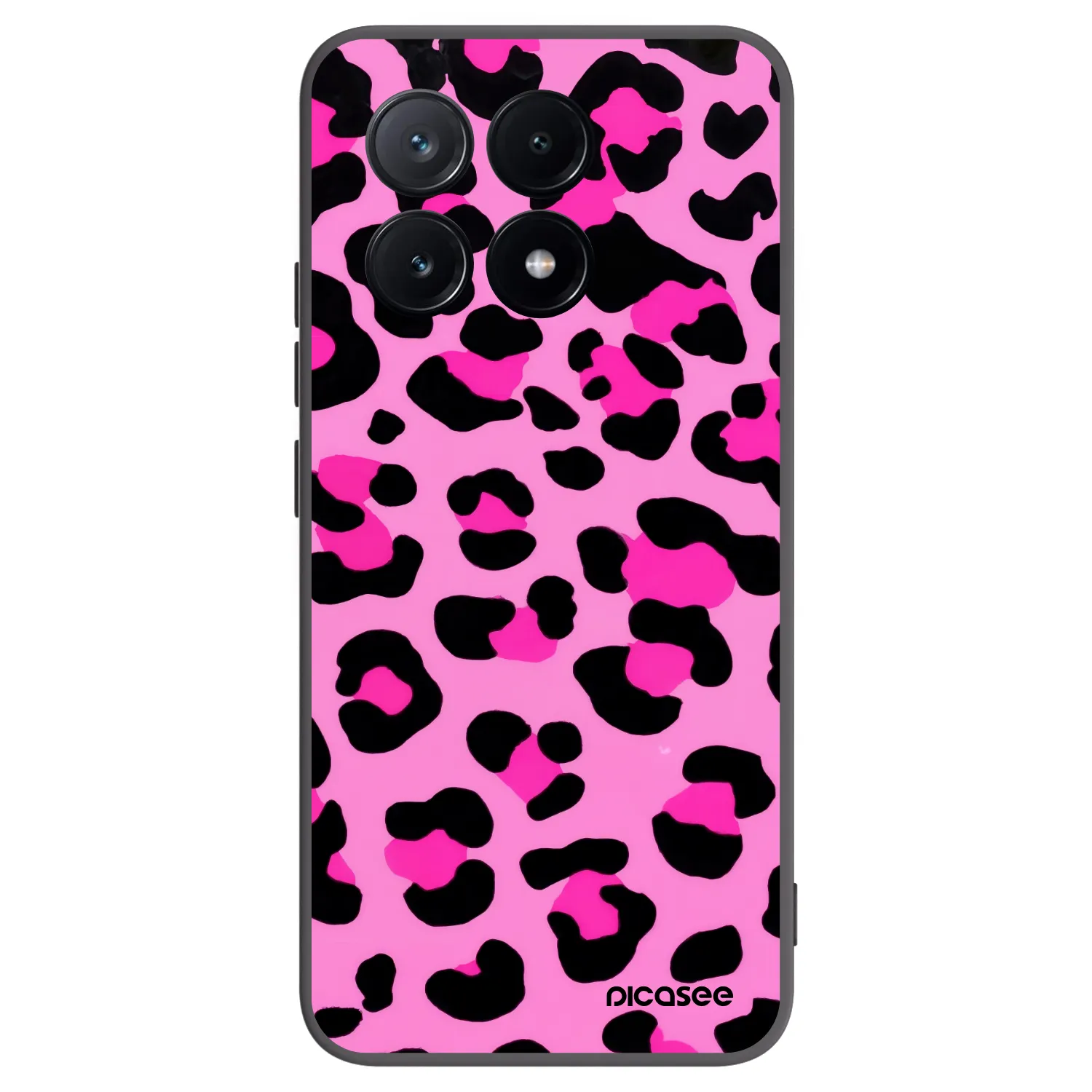 Picasee husă neagră din silicon pentru Xiaomi Poco X6 Pro - Pink Tiger