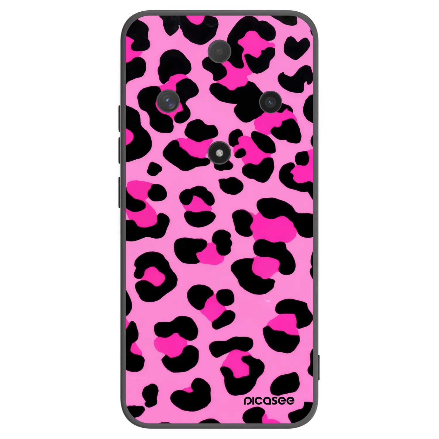 Picasee husă neagră din silicon pentru Honor Magic6 Lite 5G - Pink Tiger