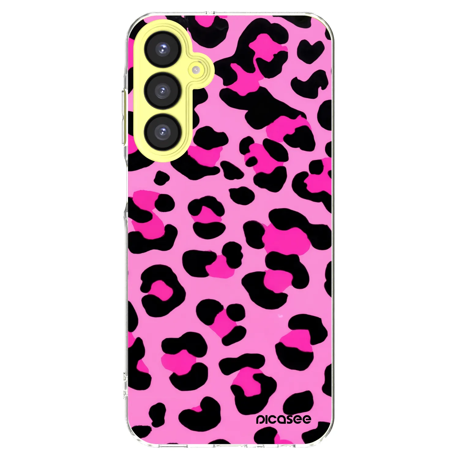 Picasee husă transparentă din silicon pentru Samsung Galaxy A25 A256B 5G - Pink Tiger