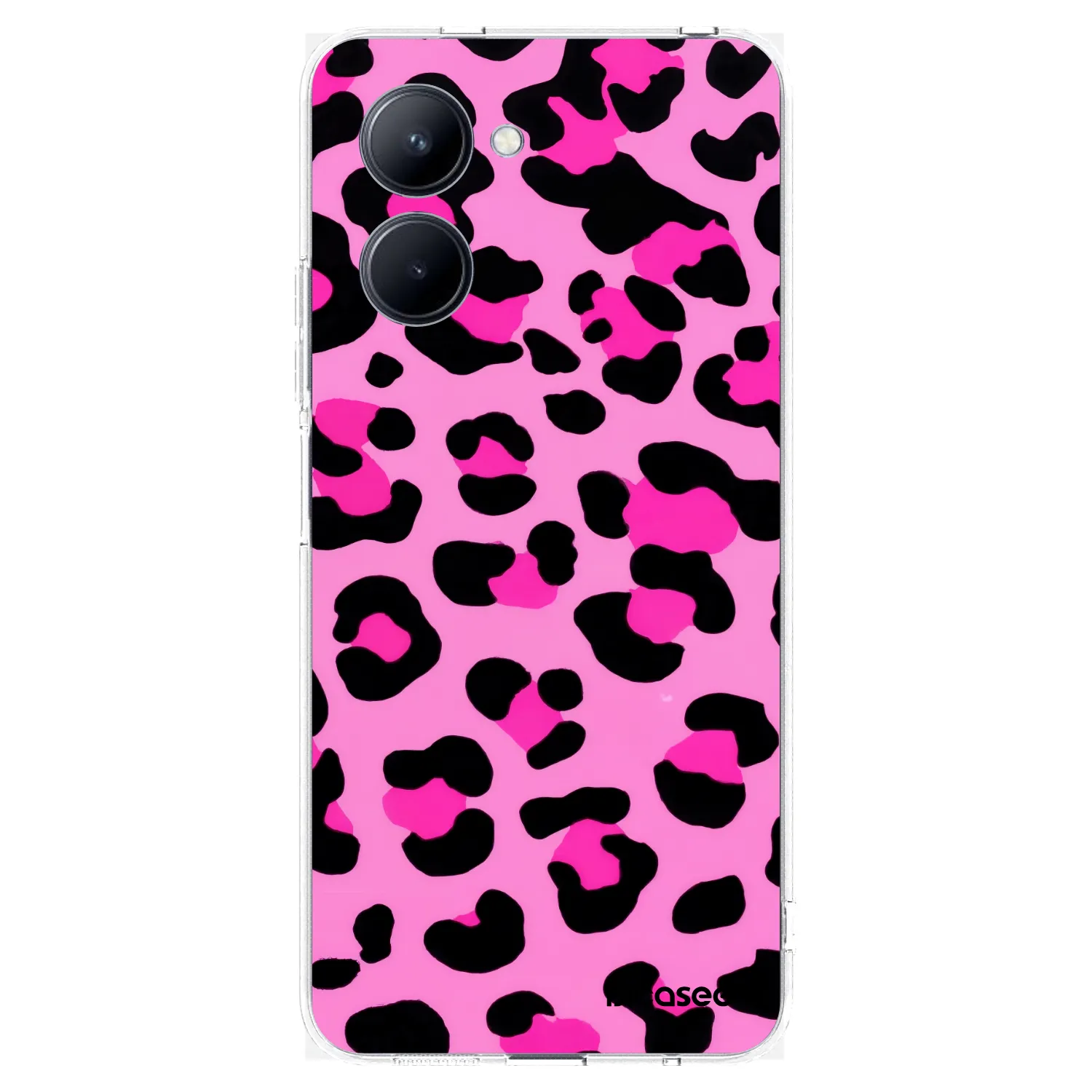 Picasee husă transparentă din silicon pentru Realme C33 (2023) - Pink Tiger