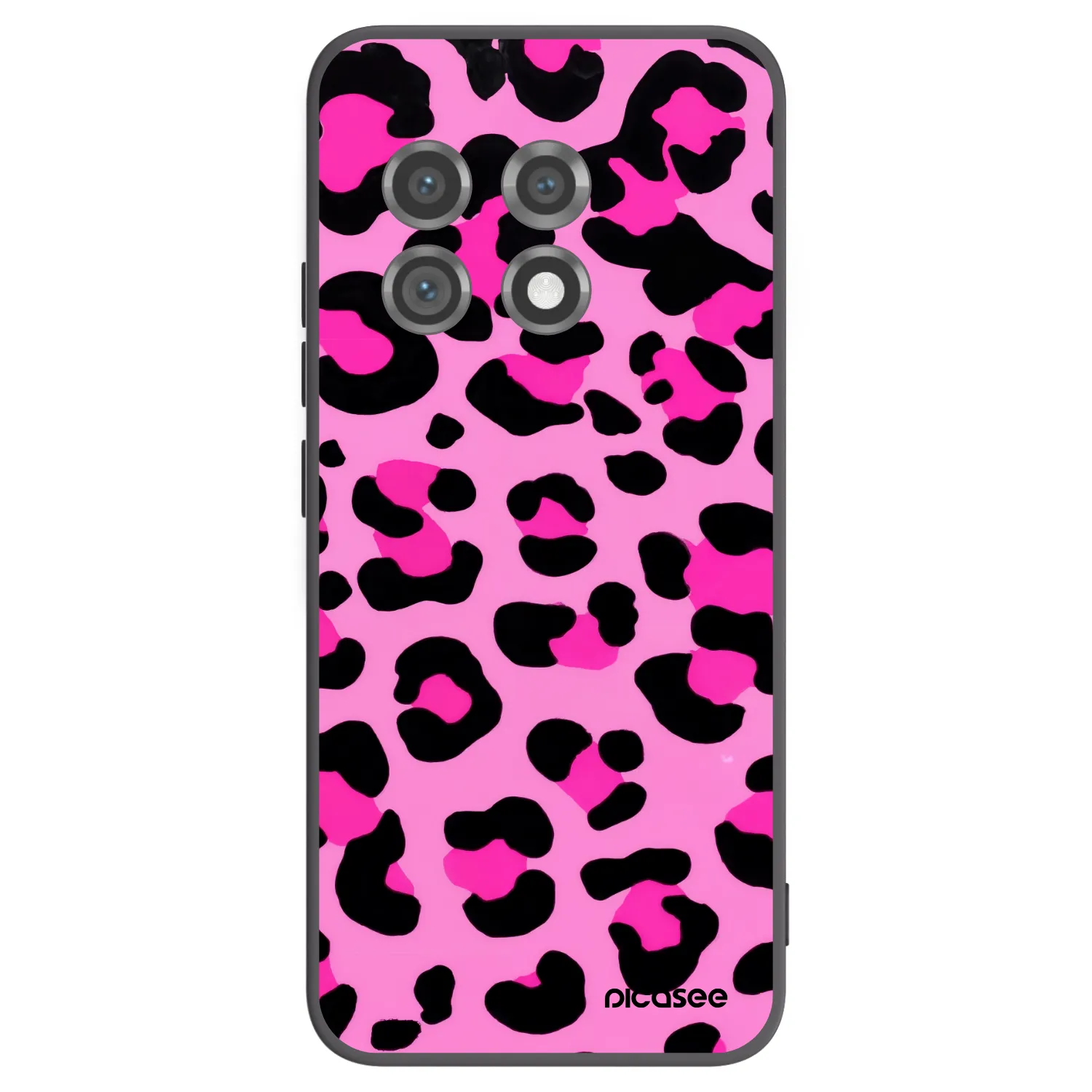 Picasee husă neagră din silicon pentru OnePlus 11 5G - Pink Tiger