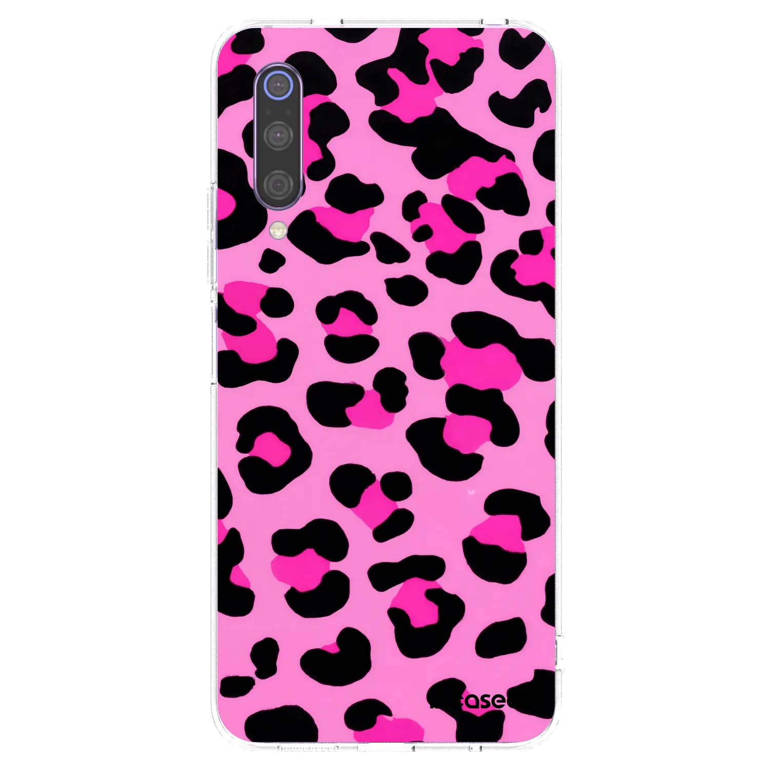 Picasee husă transparentă din silicon pentru Xiaomi Mi 9 - Pink Tiger
