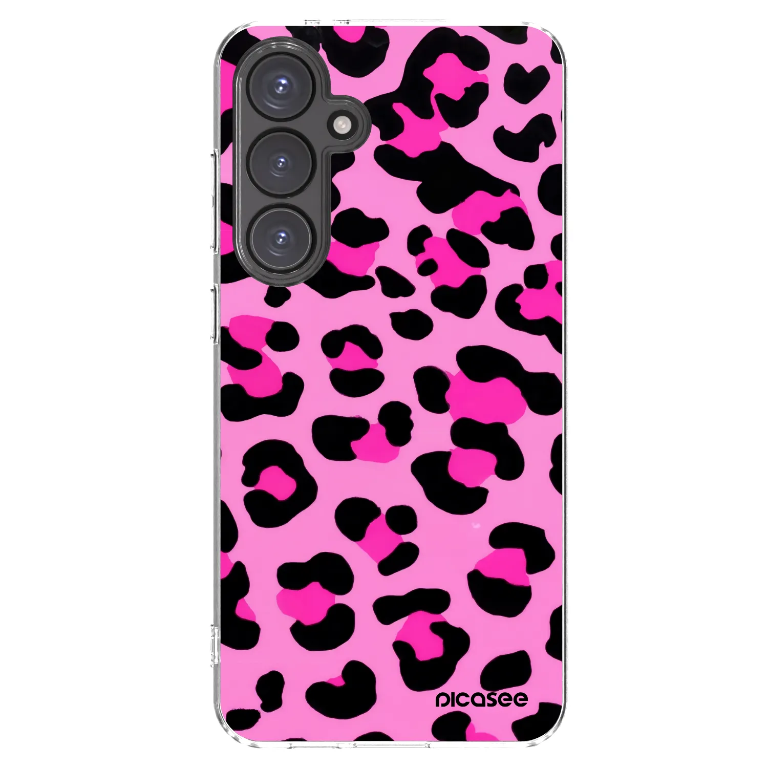 Picasee husă transparentă din silicon pentru Samsung Galaxy S24 FE S721B - Pink Tiger
