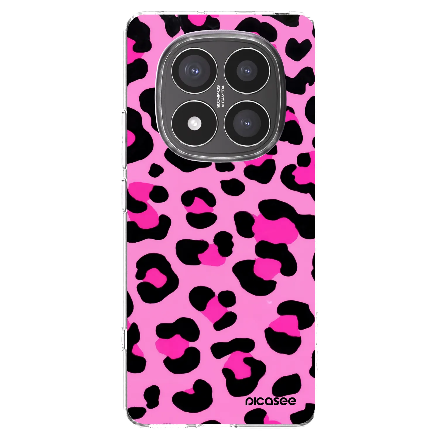 Picasee husă transparentă din silicon pentru Xiaomi Redmi Note 14 Pro+ 5G - Pink Tiger