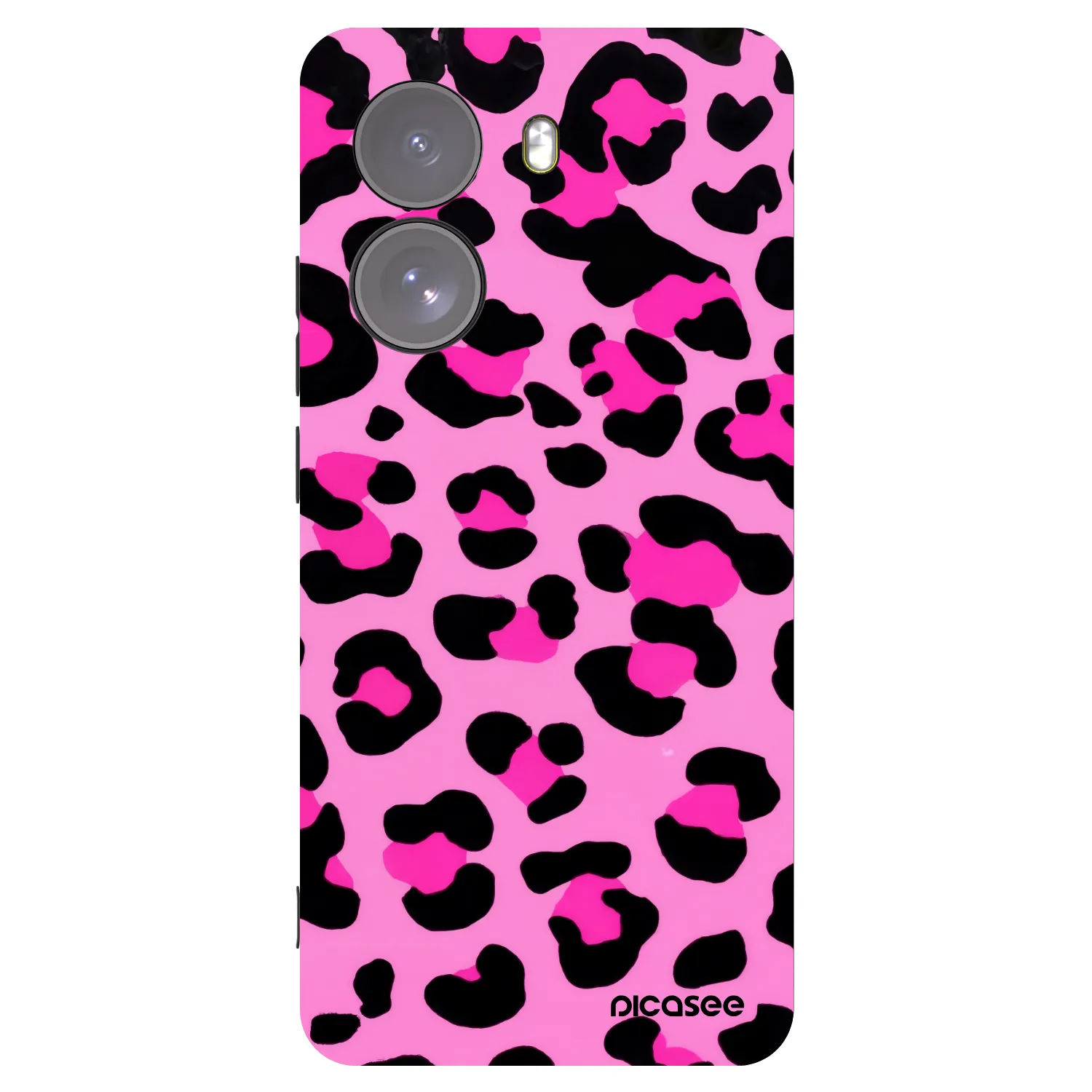 Picasee husă neagră din silicon pentru Xiaomi Poco X7 - Pink Tiger