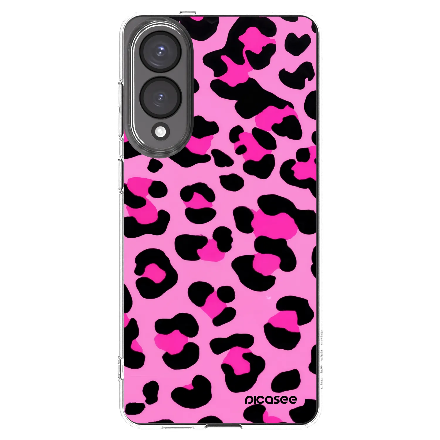 Picasee husă transparentă din silicon pentru Samsung Galaxy S25 Edge 5G - Pink Tiger