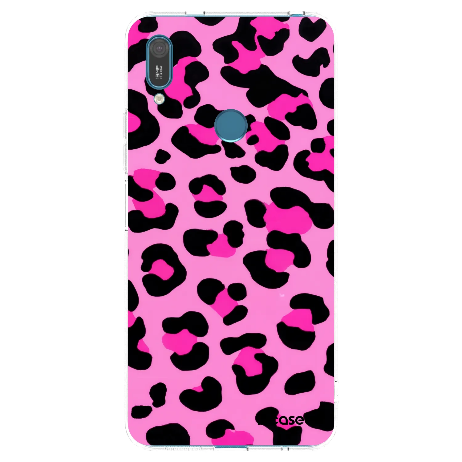 Picasee husă transparentă din silicon pentru Huawei Y7 2019 - Pink Tiger