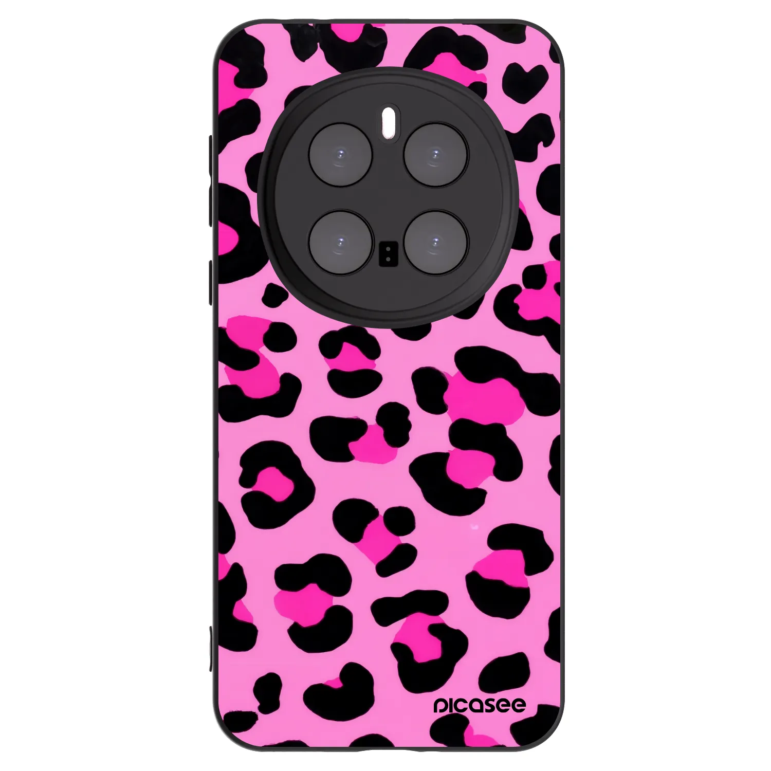 Picasee husă neagră din silicon pentru Honor Magic7 Pro 5G - Pink Tiger