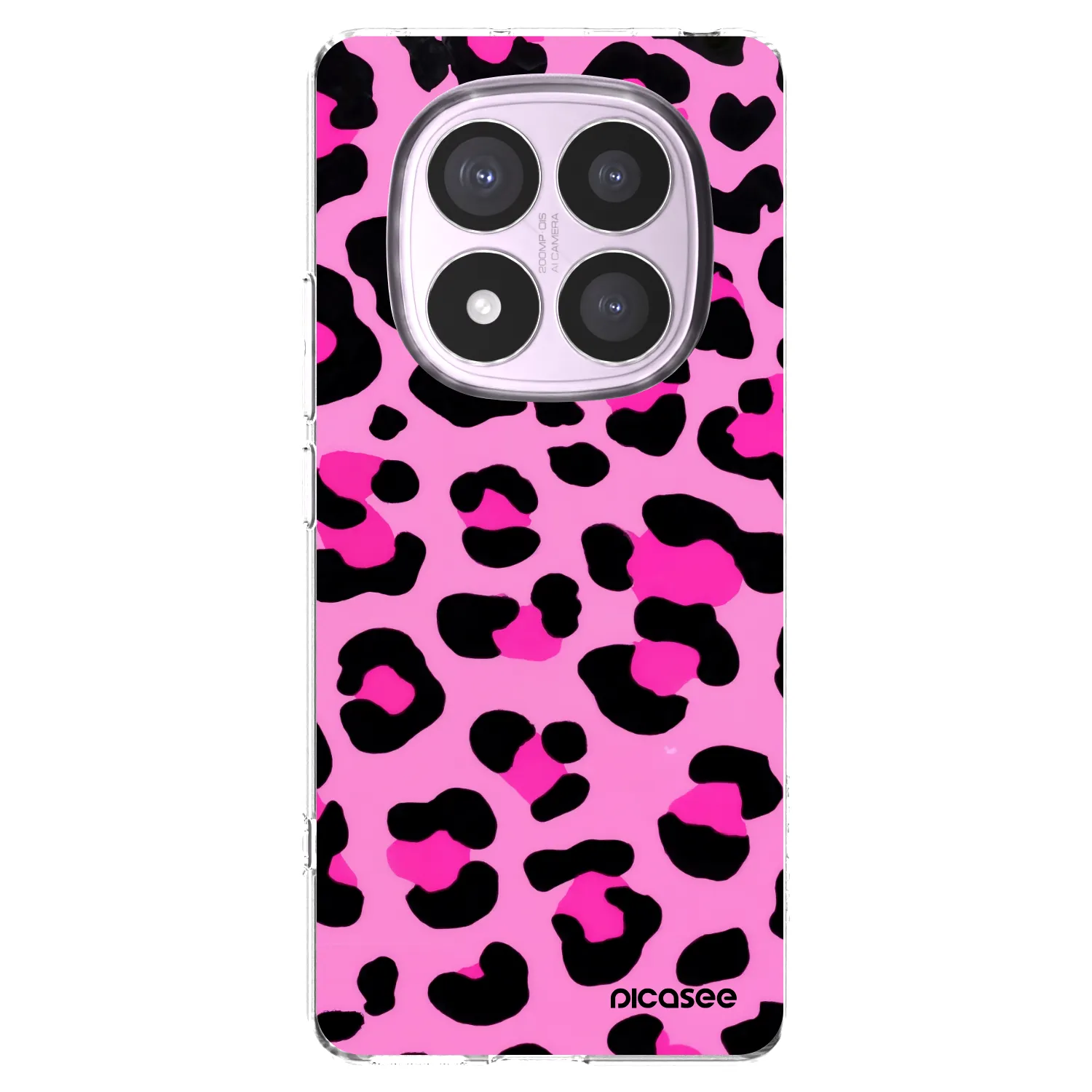 Picasee husă transparentă din silicon pentru Xiaomi Redmi Note 14 Pro 4G - Pink Tiger