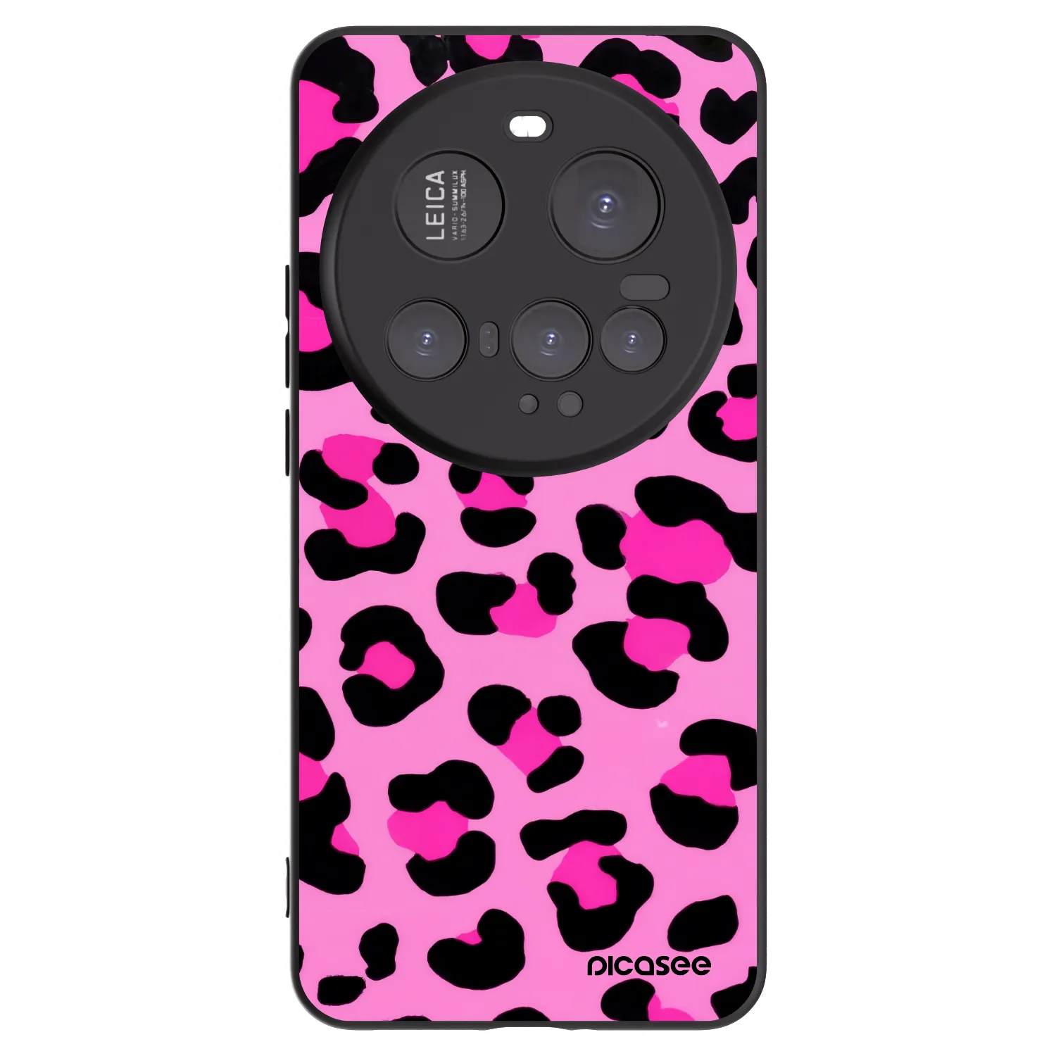 Picasee husă neagră din silicon pentru Xiaomi 15 Ultra - Pink Tiger