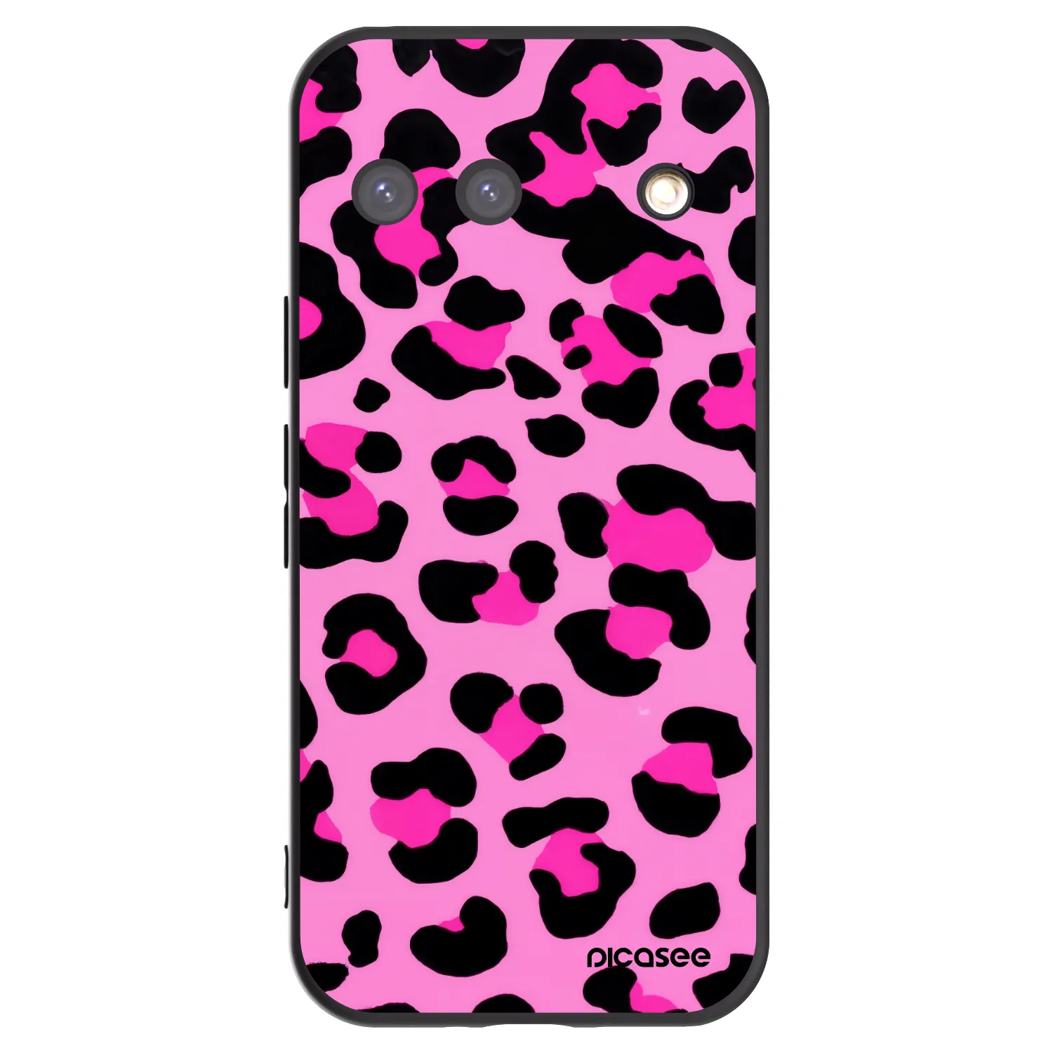 Picasee husă neagră din silicon pentru Google Pixel 9 - Pink Tiger