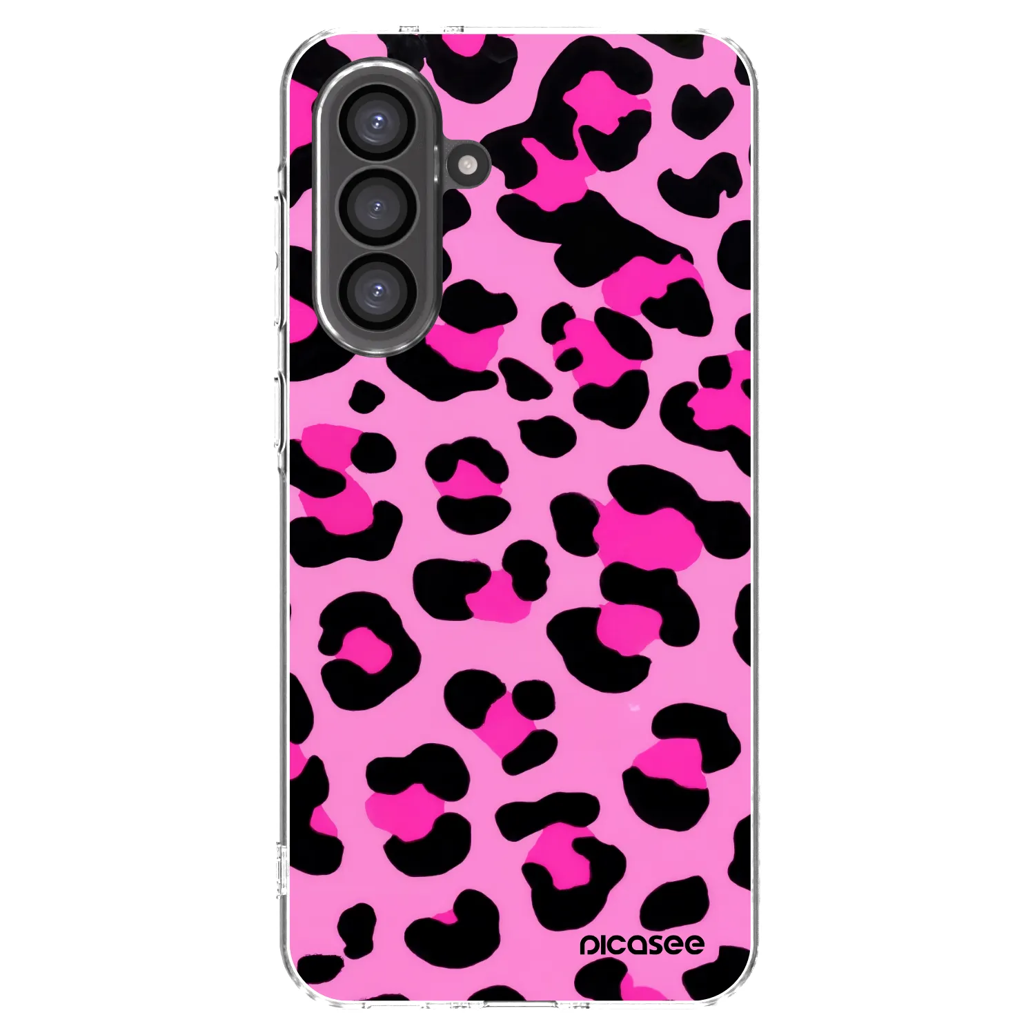 Picasee husă transparentă din silicon pentru Samsung Galaxy A36 5G - Pink Tiger