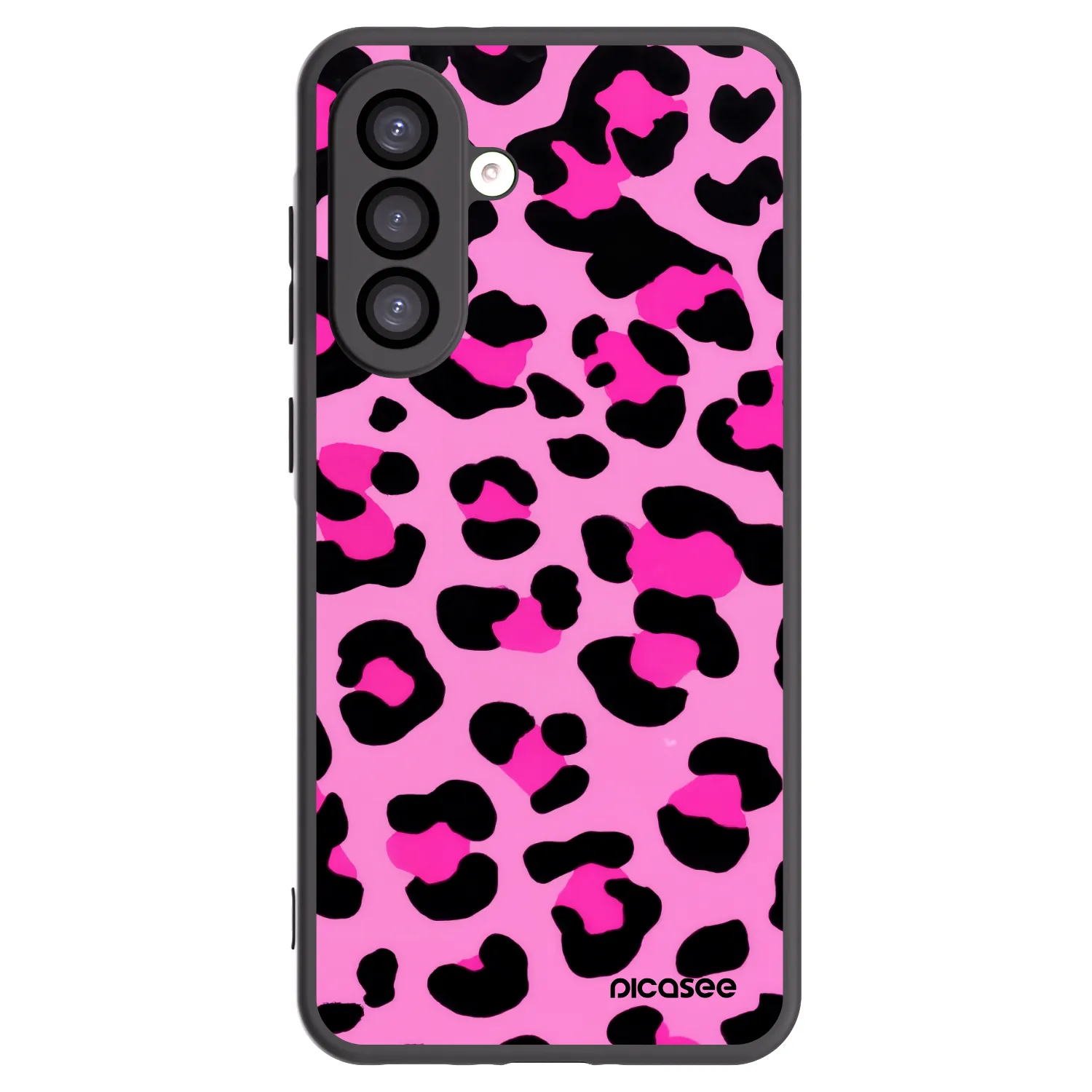 Picasee husă neagră din silicon pentru Samsung Galaxy A26 5G A266B - Pink Tiger