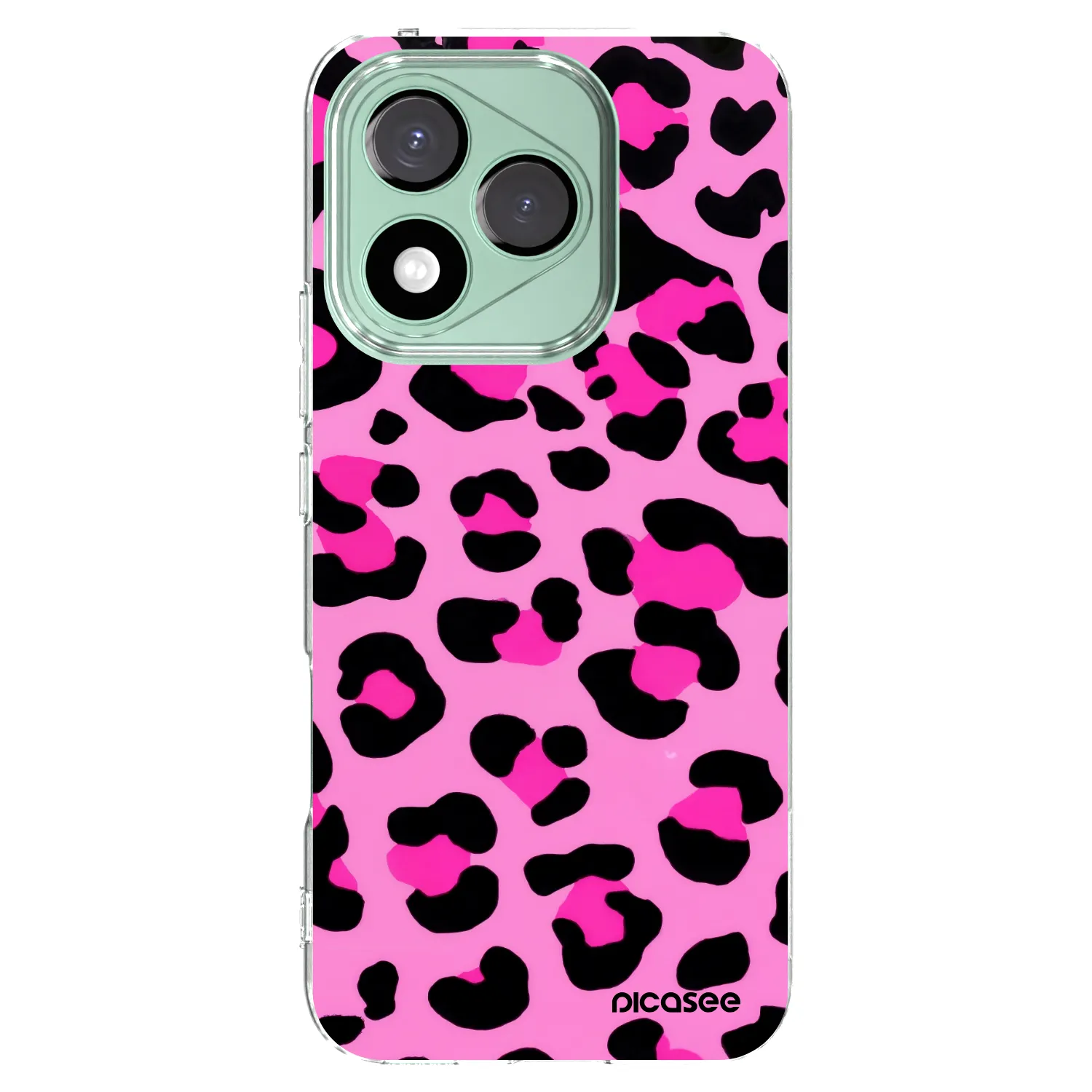 Picasee husă transparentă din silicon pentru Honor 400 Lite 5G - Pink Tiger