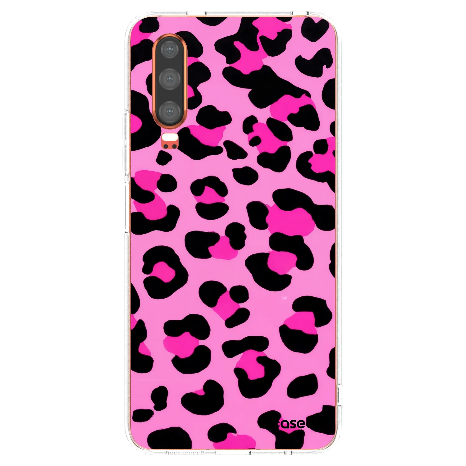 Picasee husă transparentă din silicon pentru Huawei P30 - Pink Tiger