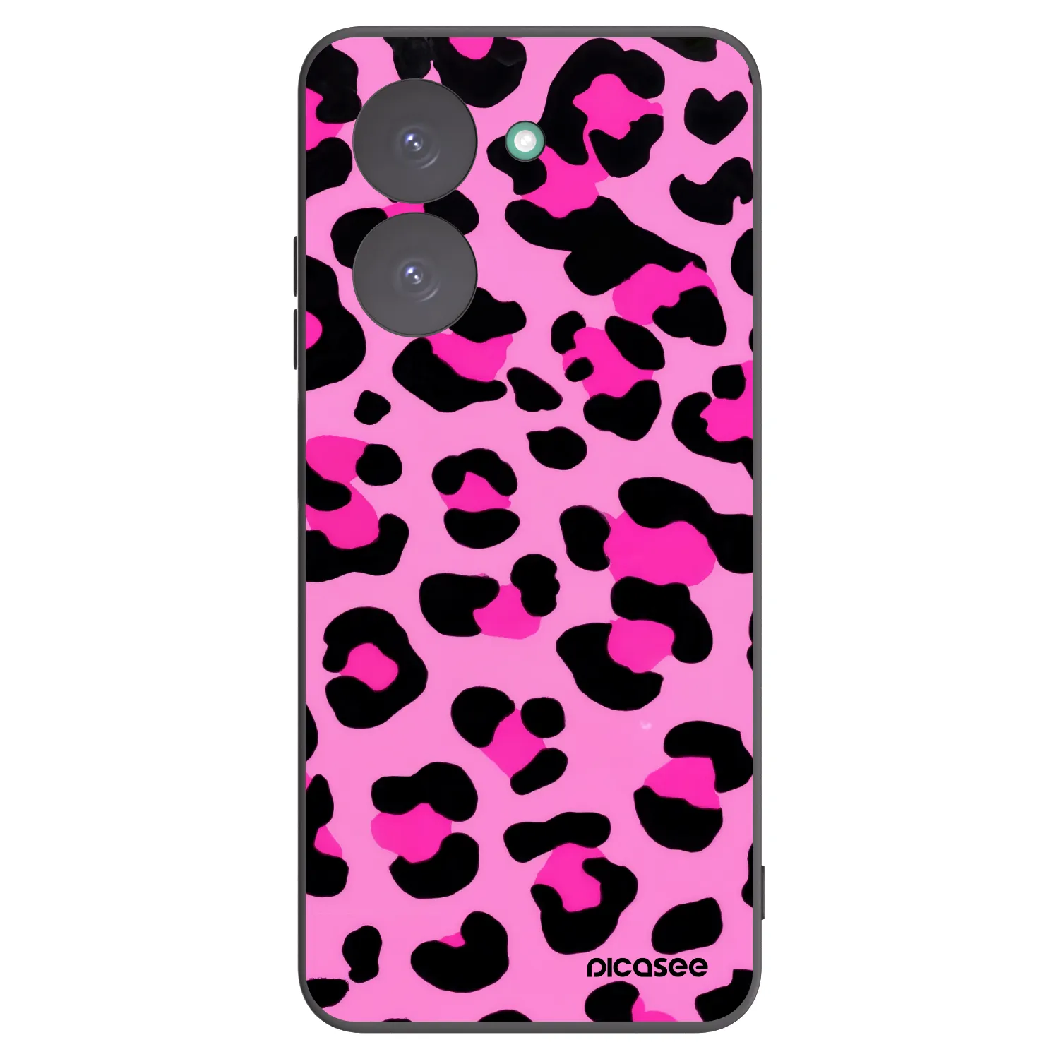 Picasee husă neagră din silicon pentru Xiaomi Redmi A5 - Pink Tiger