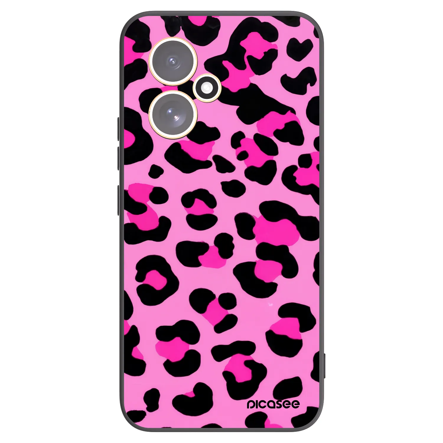 Picasee husă neagră din silicon pentru Honor 400 5G - Pink Tiger